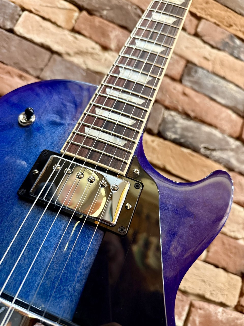 Электрогитара Gibson Les Paul Blueberry Burst (USA) - изображение 3