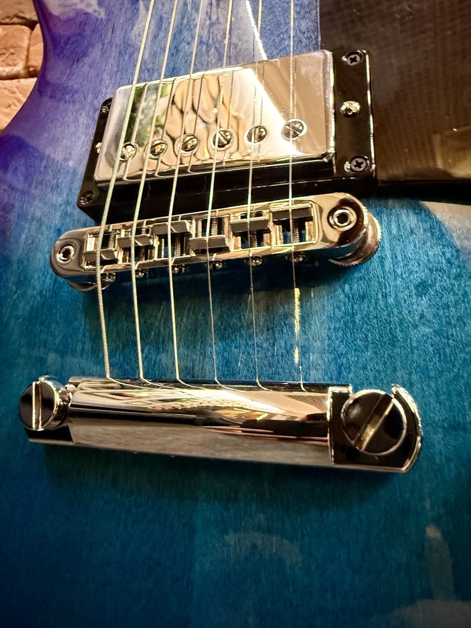 Электрогитара Gibson Les Paul Blueberry Burst (USA) - изображение 4