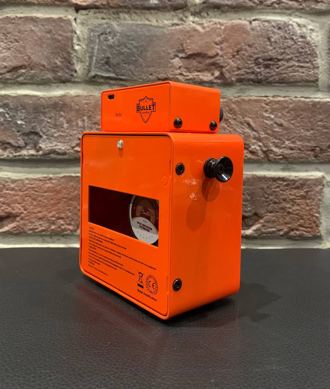 Аккумуляторный Гитарный Комбик Micro Robot Bullet Orange - изображение 5