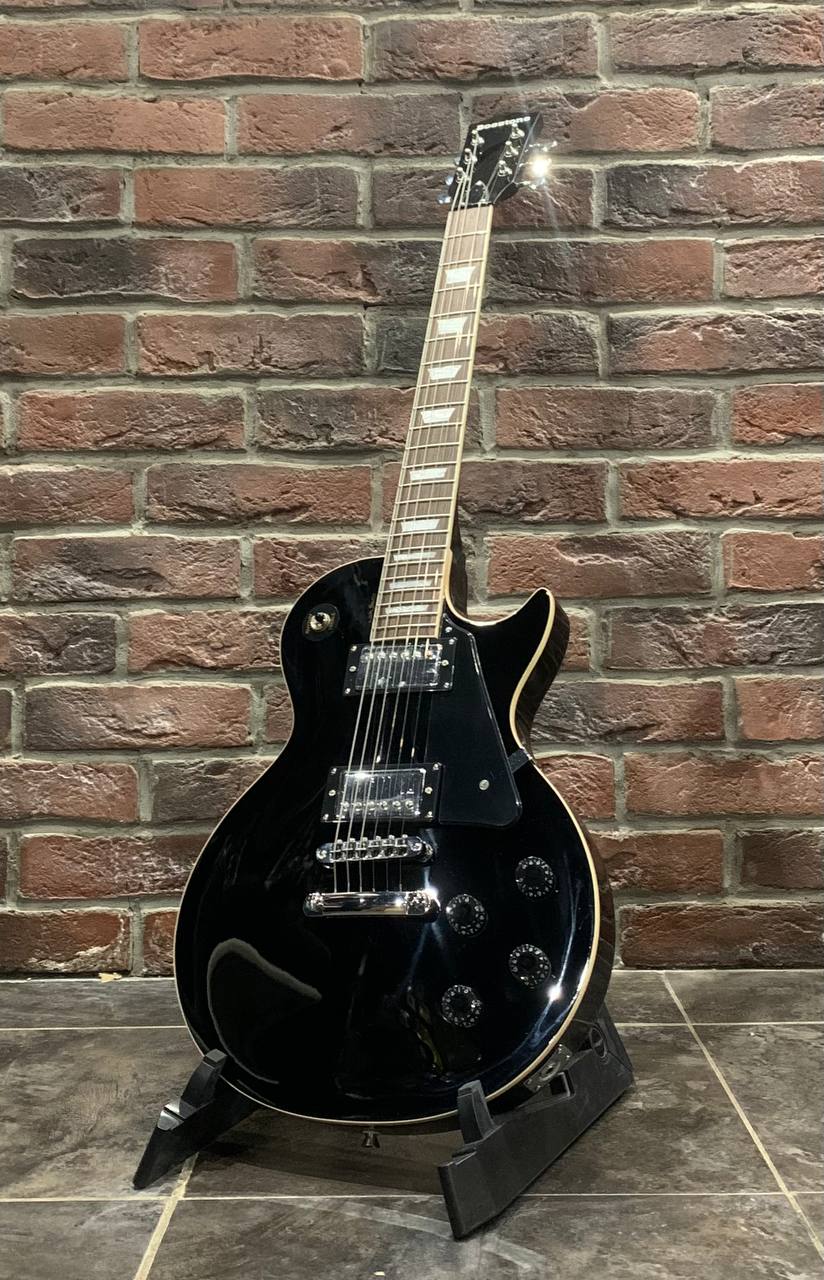 Электрогитара Bosstone Les Paul Black HH Venom Edition - изображение 9