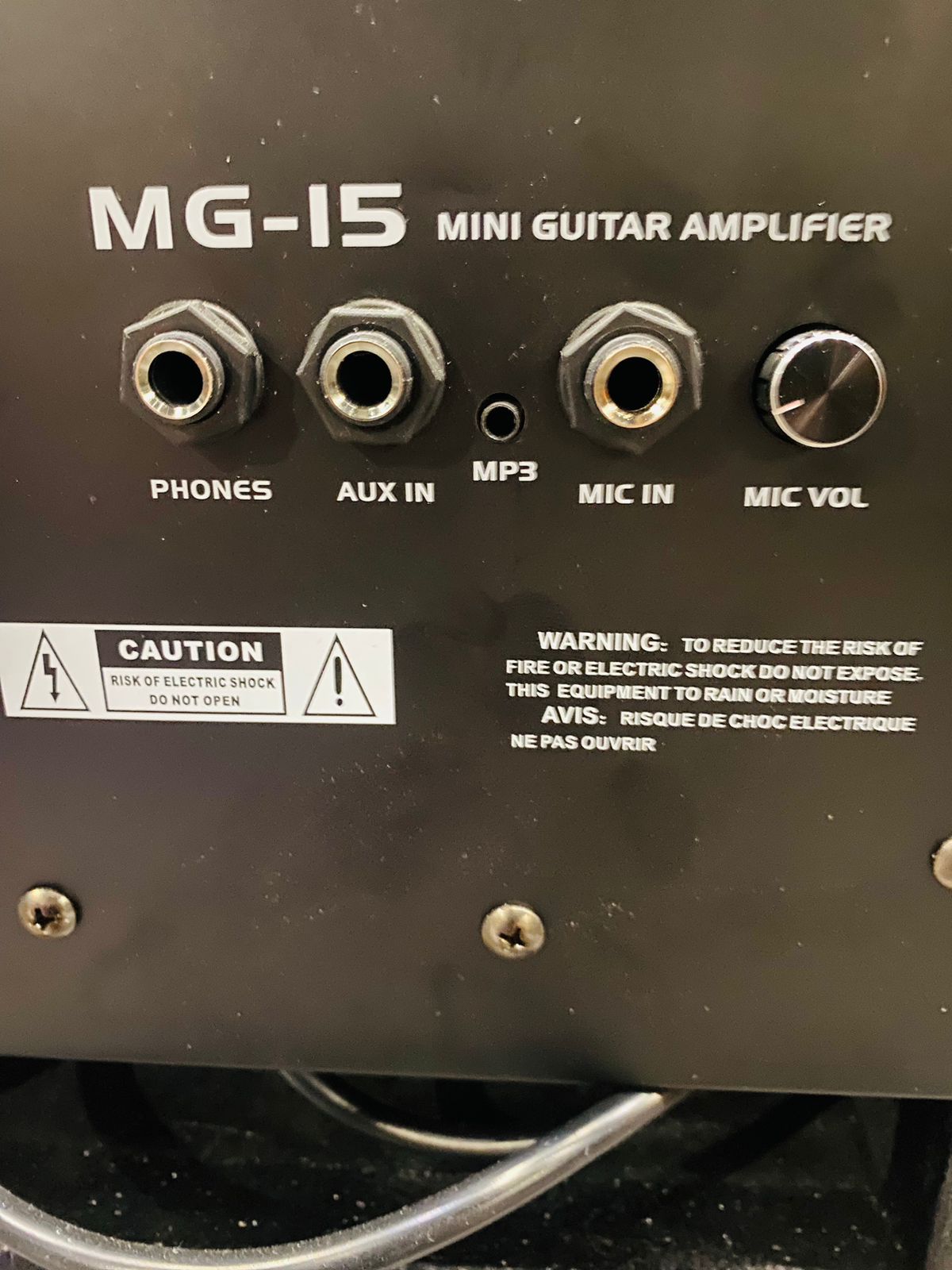 Гитарный Комбоусилитель 15 ват с Эффектами (Mic Input) - изображение 5