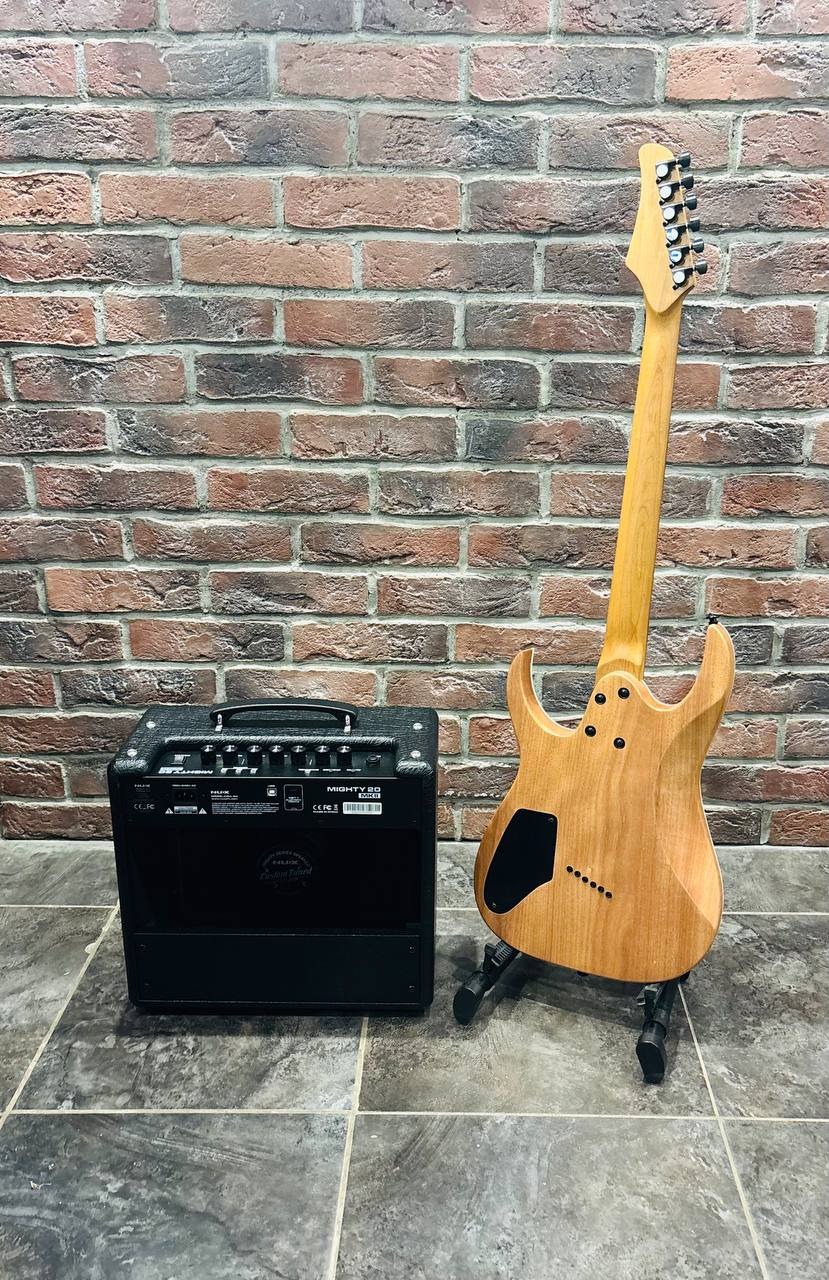 Электрогитара Real Rock MS-6 + Комбик с Эффектами NUX MK 20 ват - изображение 2