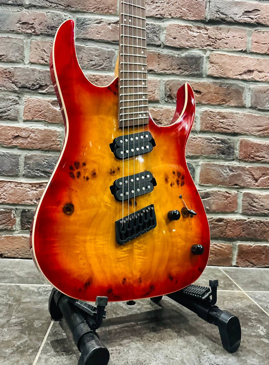 Электрогитара Real Rock MS-6 SB + Комбик с Эффектами NUX MK 20 ват - изображение 2