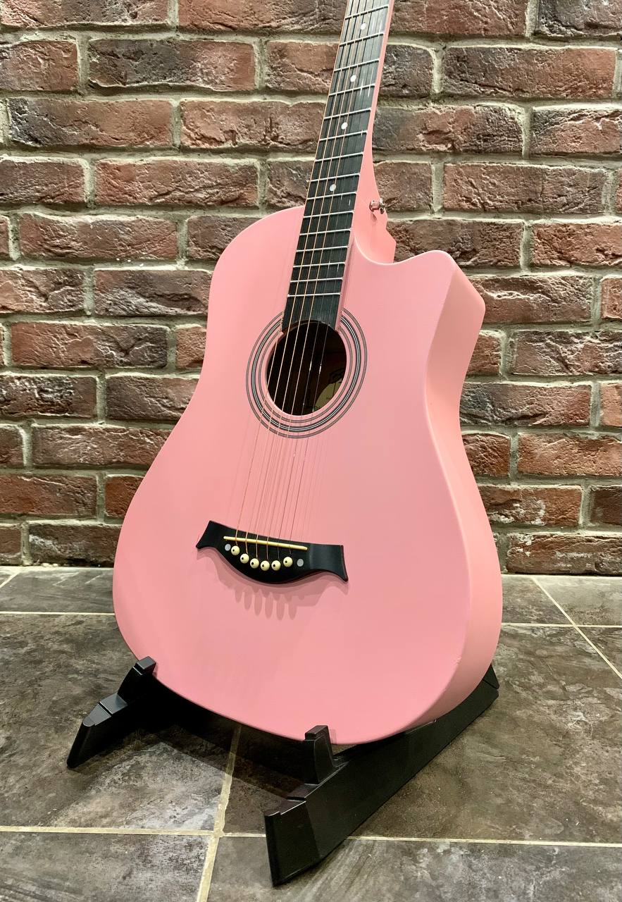Акустическая Гитара B-3825 Pink - изображение 2