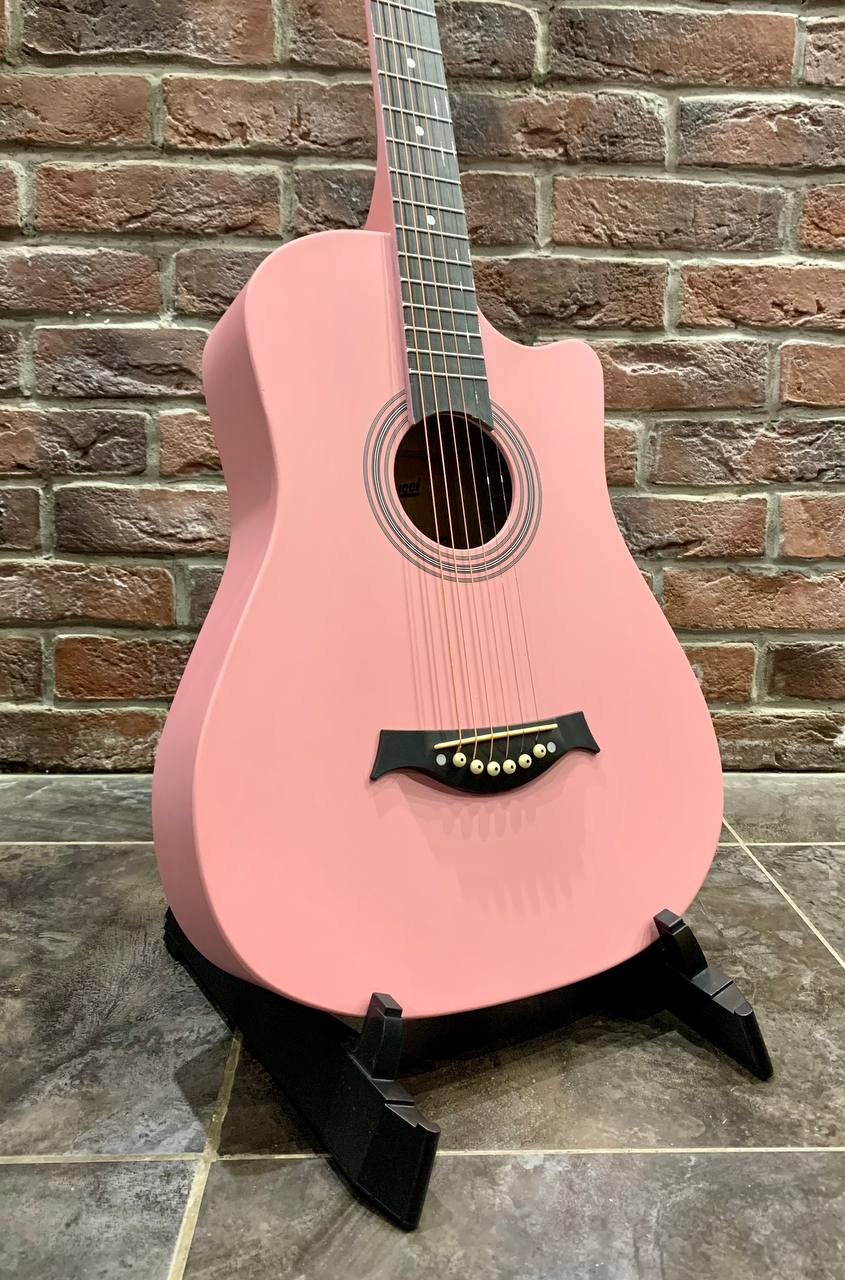Акустическая Гитара B-3825 Pink - изображение 4