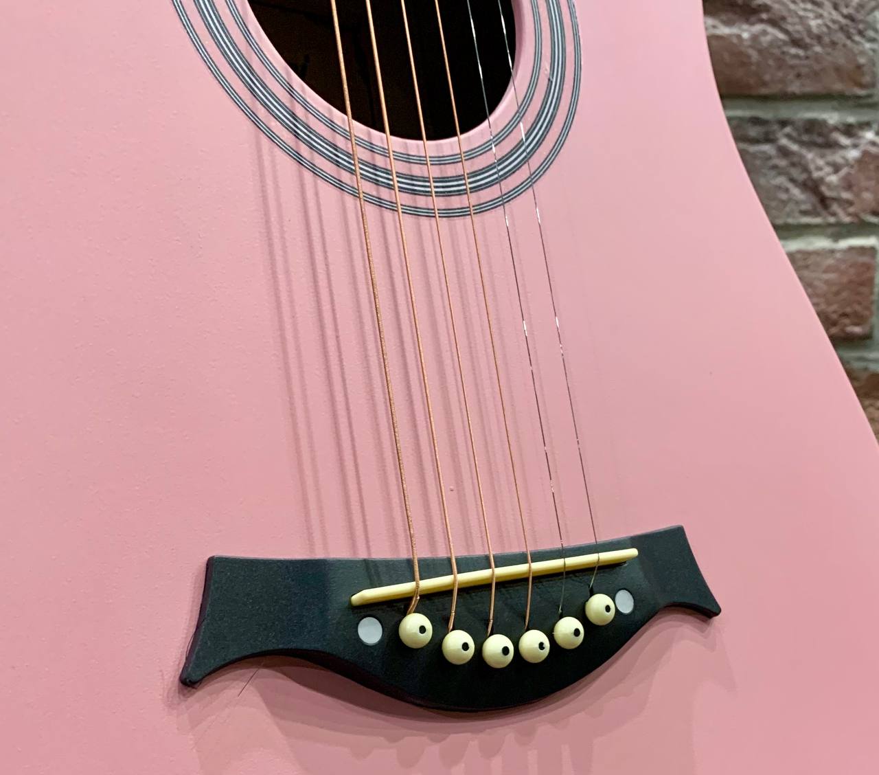 Акустическая Гитара B-3825 Pink - изображение 5
