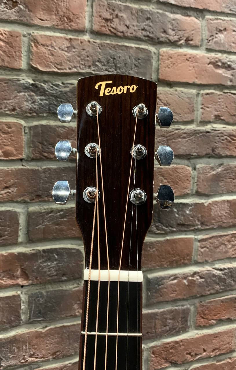 Электро-Акустическая Гитара из Красного Дерева Tesoro Grand EQ - изображение 8