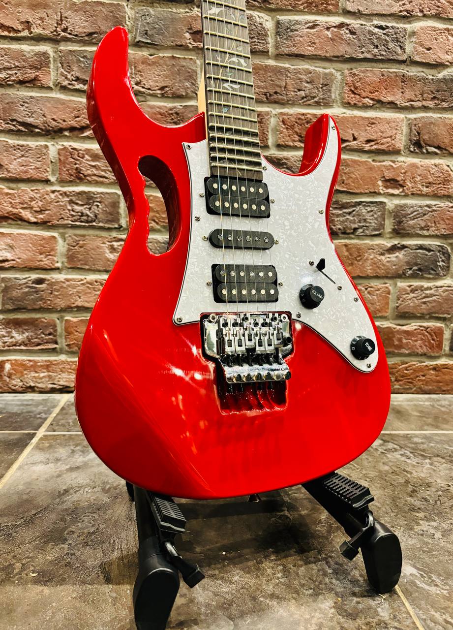 Электрогитара с Floyd Rose HHS (Инкрустация Грифа)