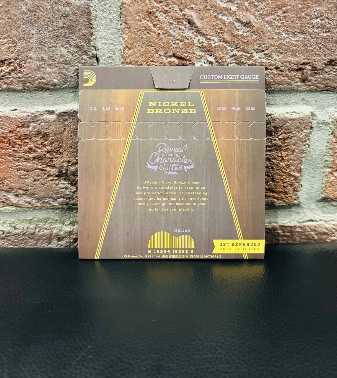 Струны для Акустической Гитары D'Addario Custom Light 11-52 (USA) - изображение 2