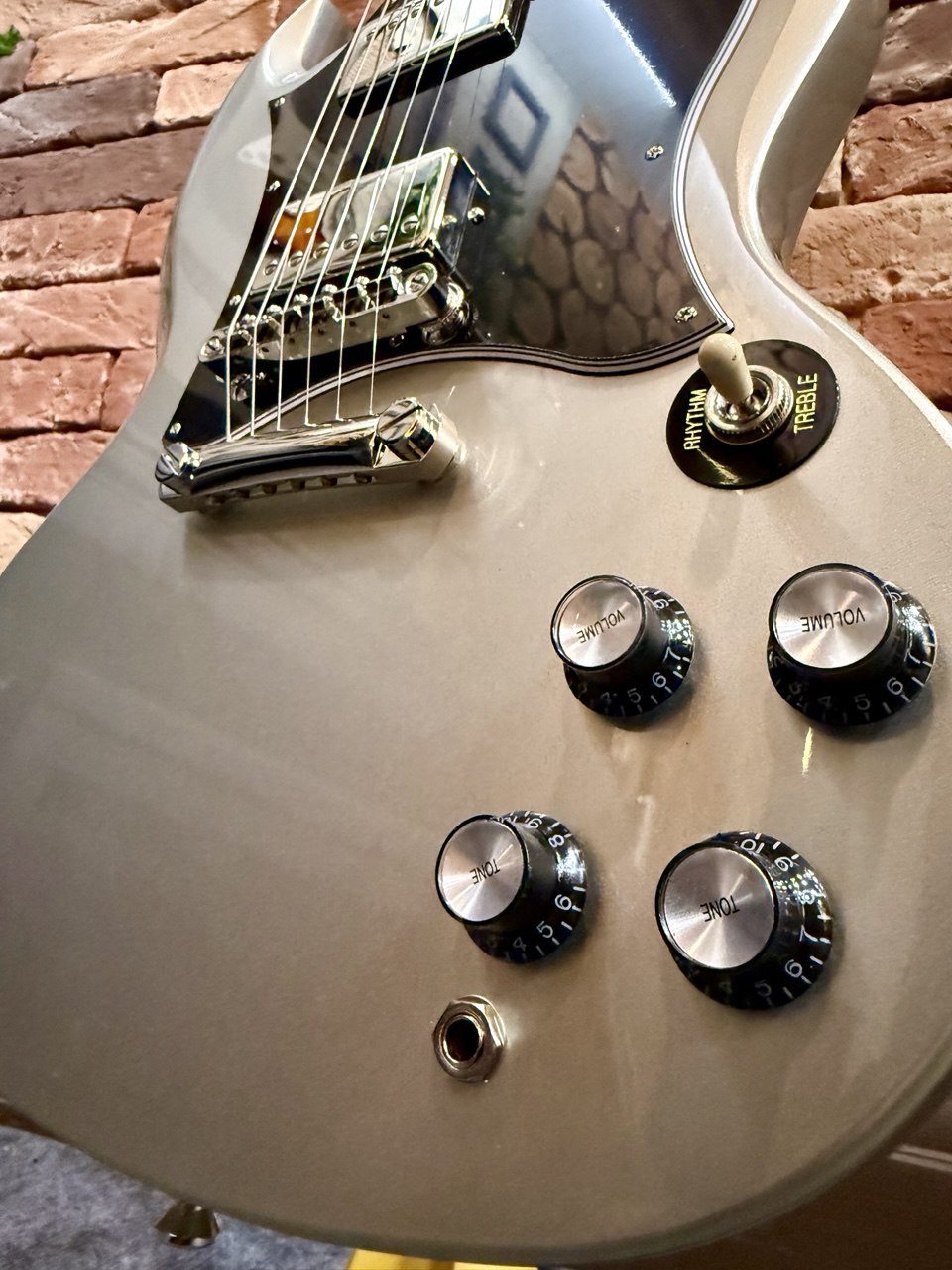 Электрогитара Epiphone SG Standard Silver Mist - изображение 4