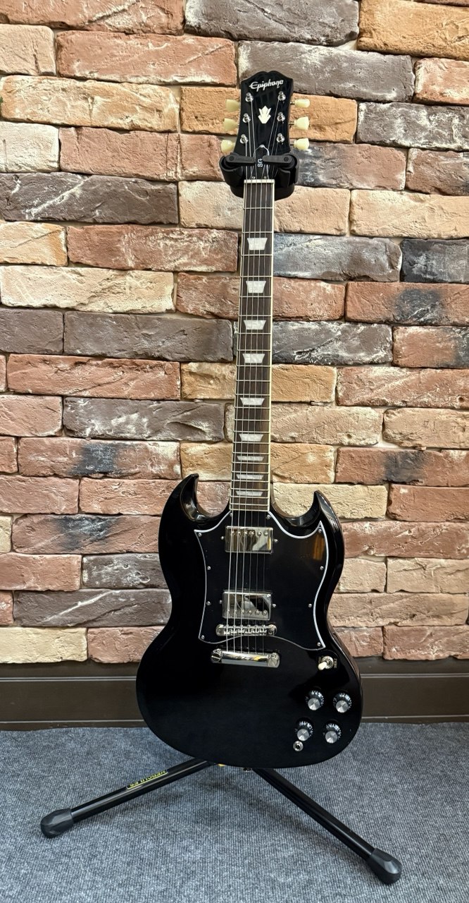Электрогитара Epiphone SG Standard Ebony - изображение 9
