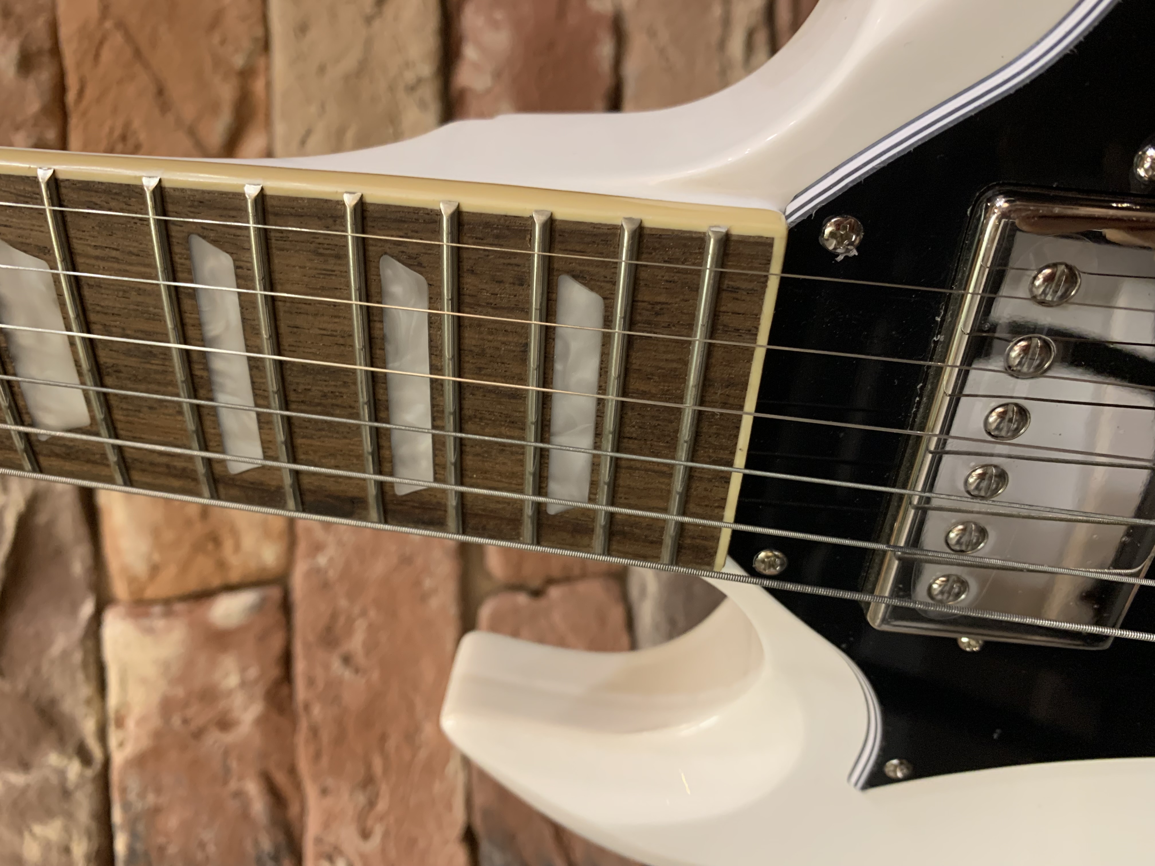Электрогитара Epiphone SG Custom Alpine White - изображение 5