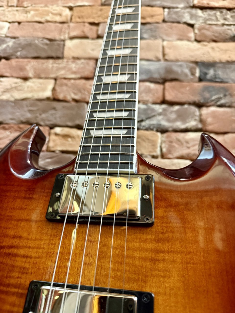Электрогитара Epiphone SG Modern Mojave Burst - изображение 5