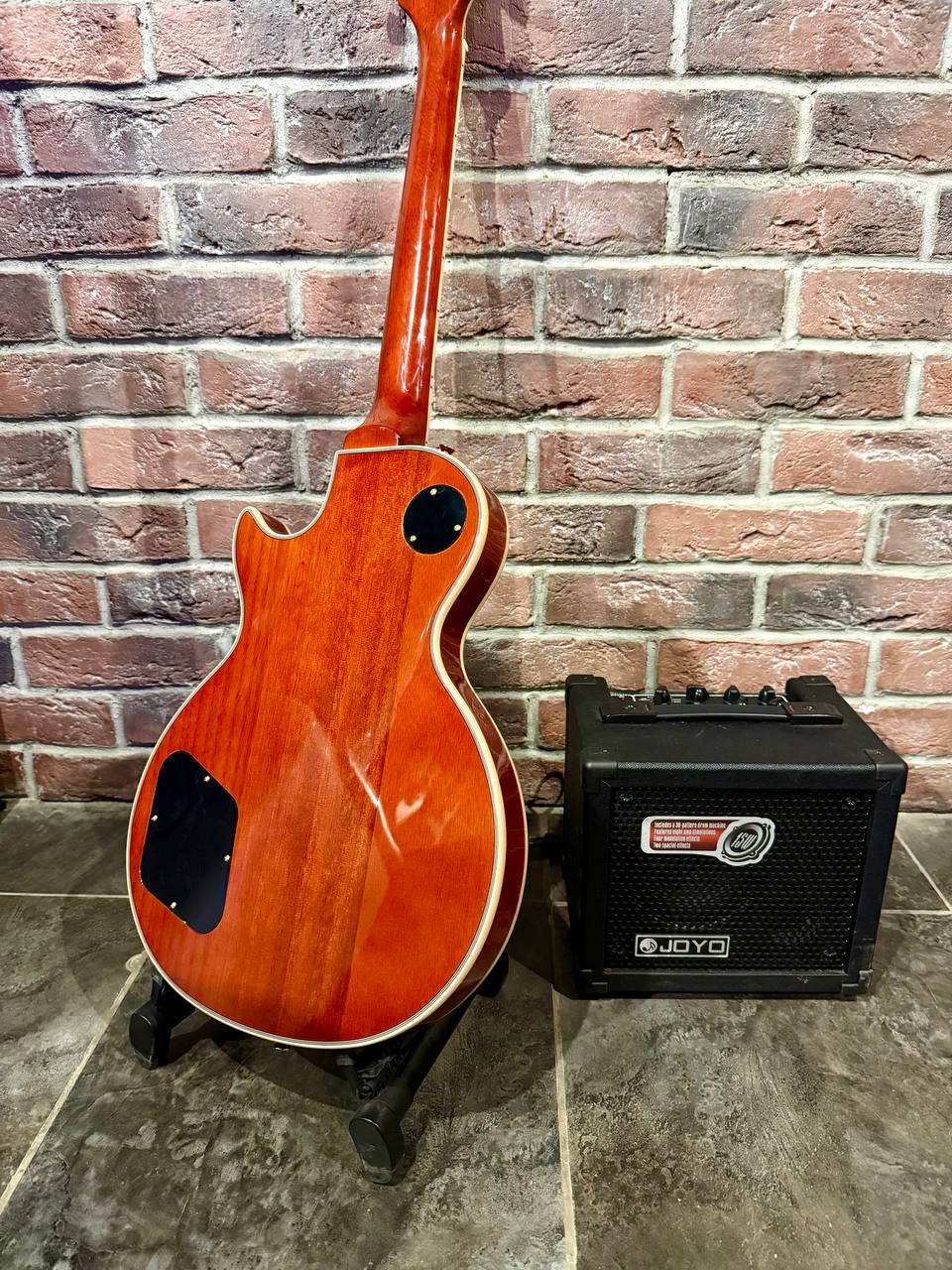 Электрогитара Les Paul Aion EMG + Цифровой Комбик с Эффектами и Драм Машиной - изображение 4