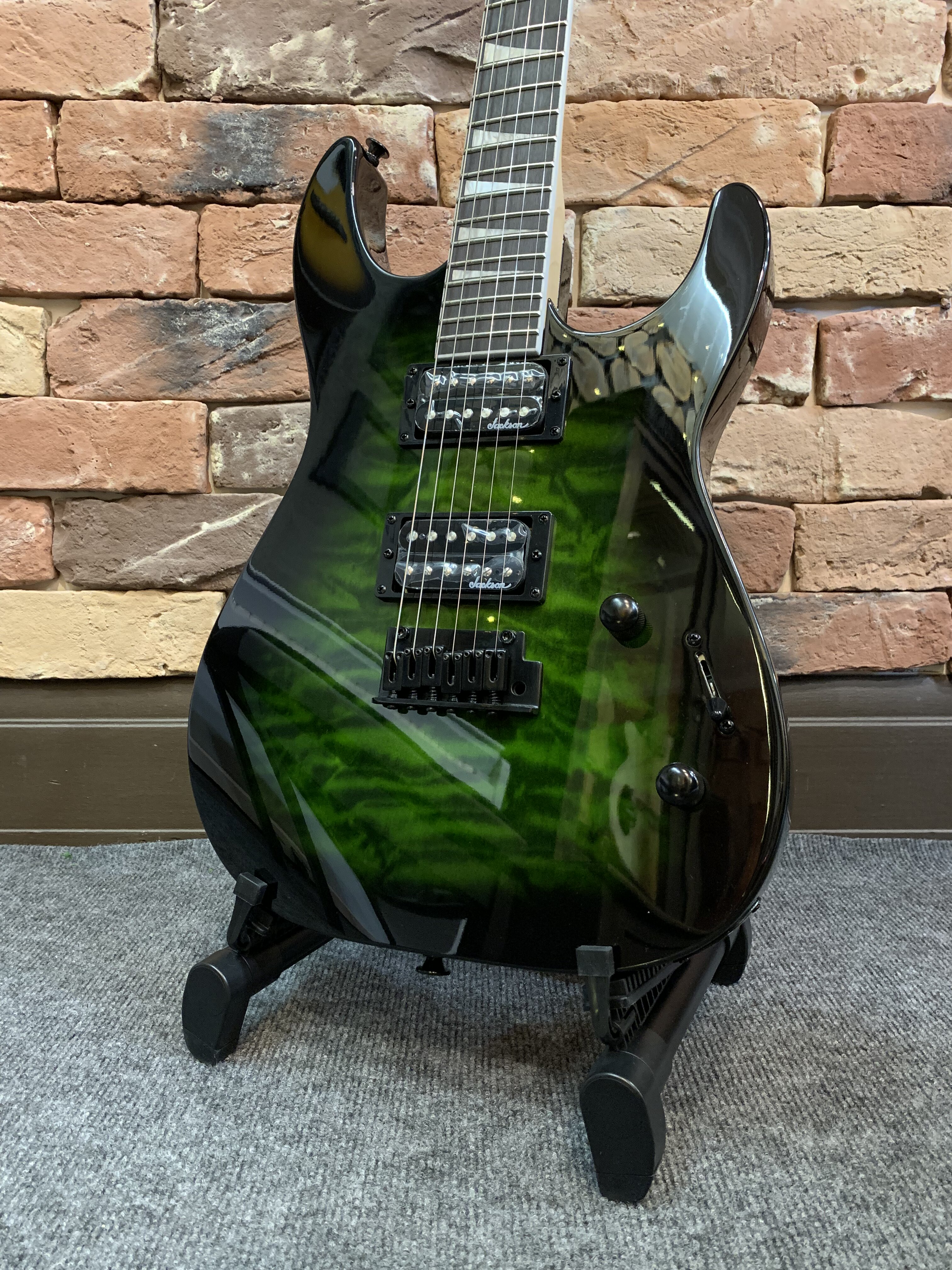 Электрогитара Jackson JS20 DKQ Green Burst