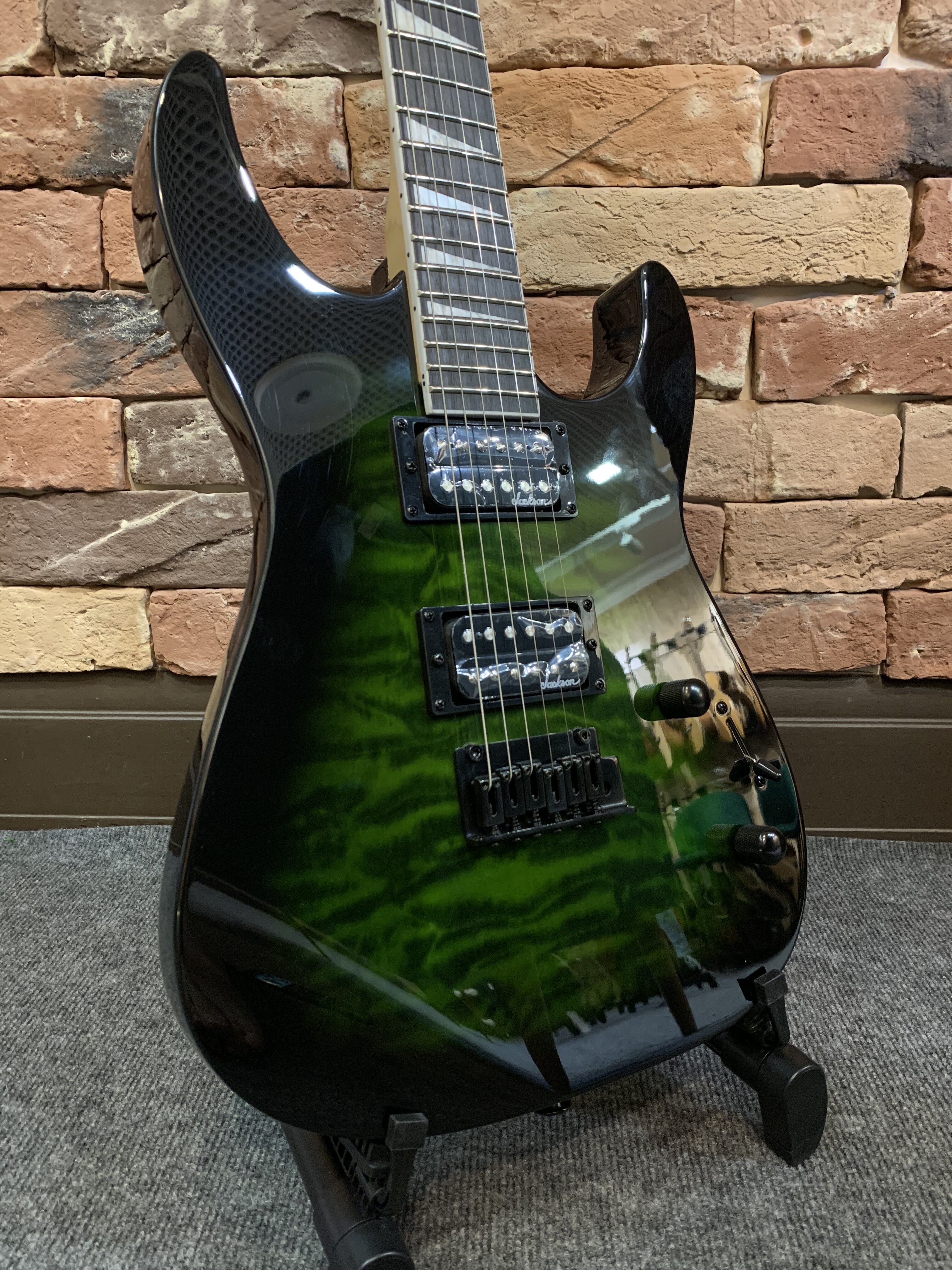 Электрогитара Jackson JS20 DKQ Green Burst - изображение 6
