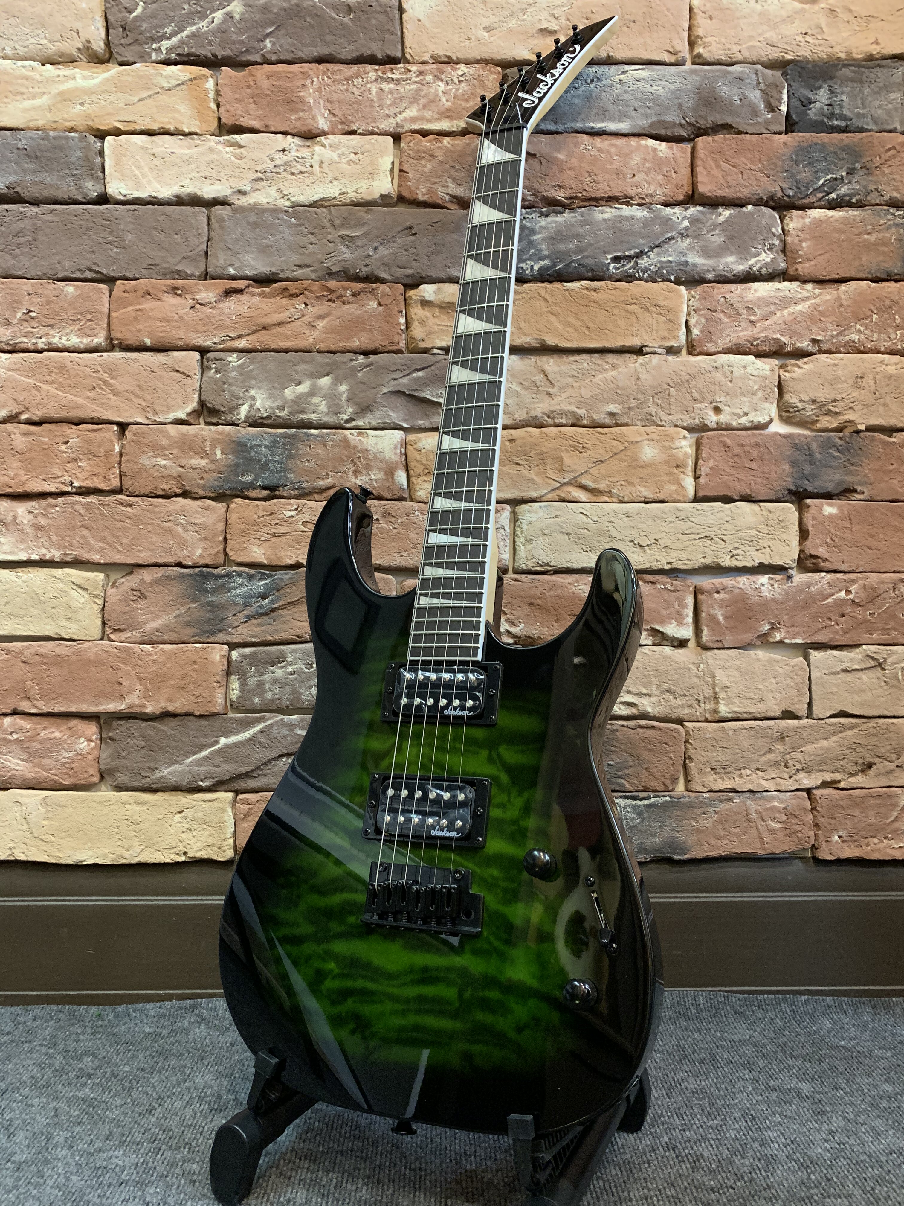 Электрогитара Jackson JS20 DKQ Green Burst - изображение 9