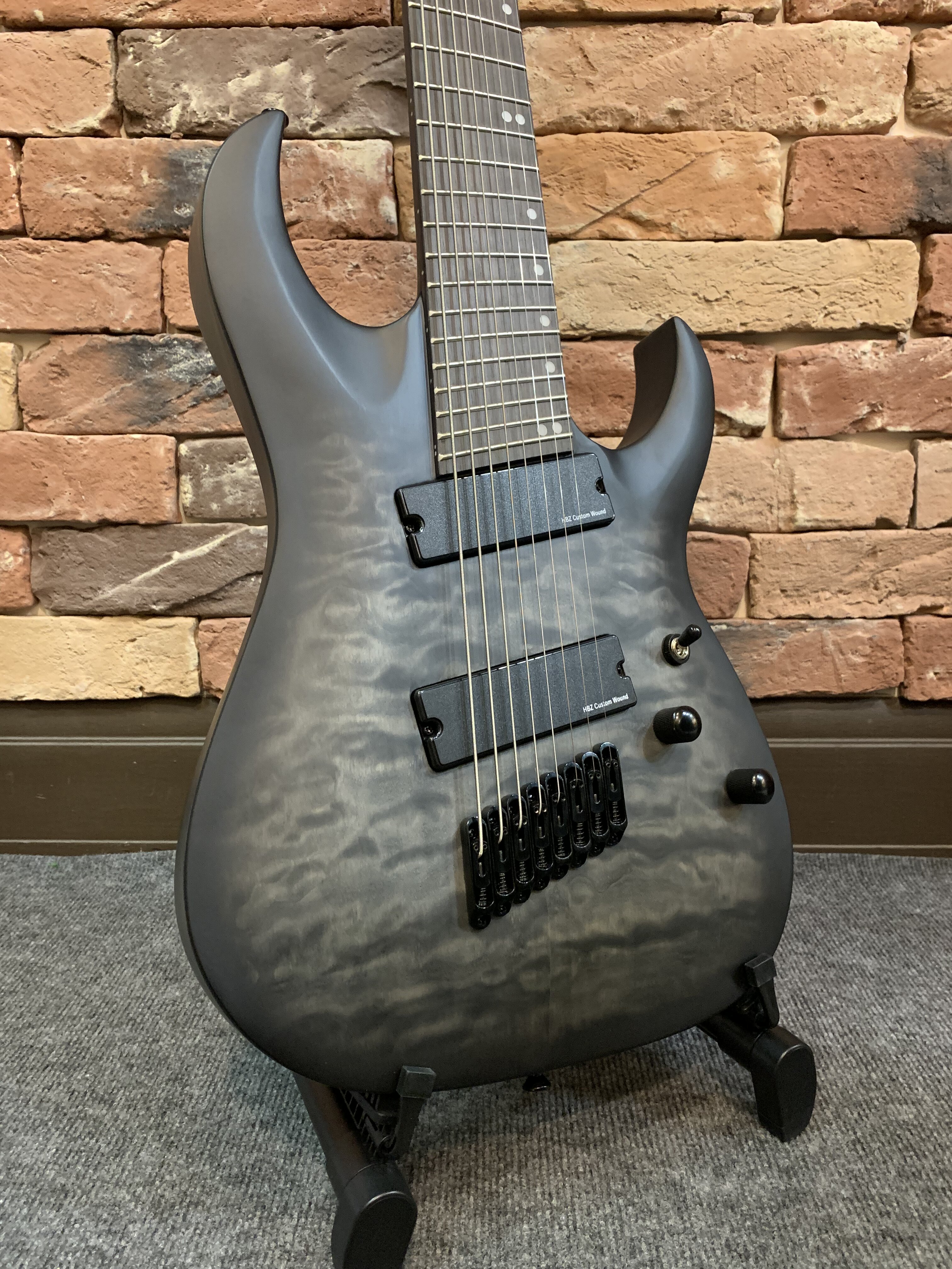 Электрогитара Harley Benton MultiScale 8 QBB (Индонезия)