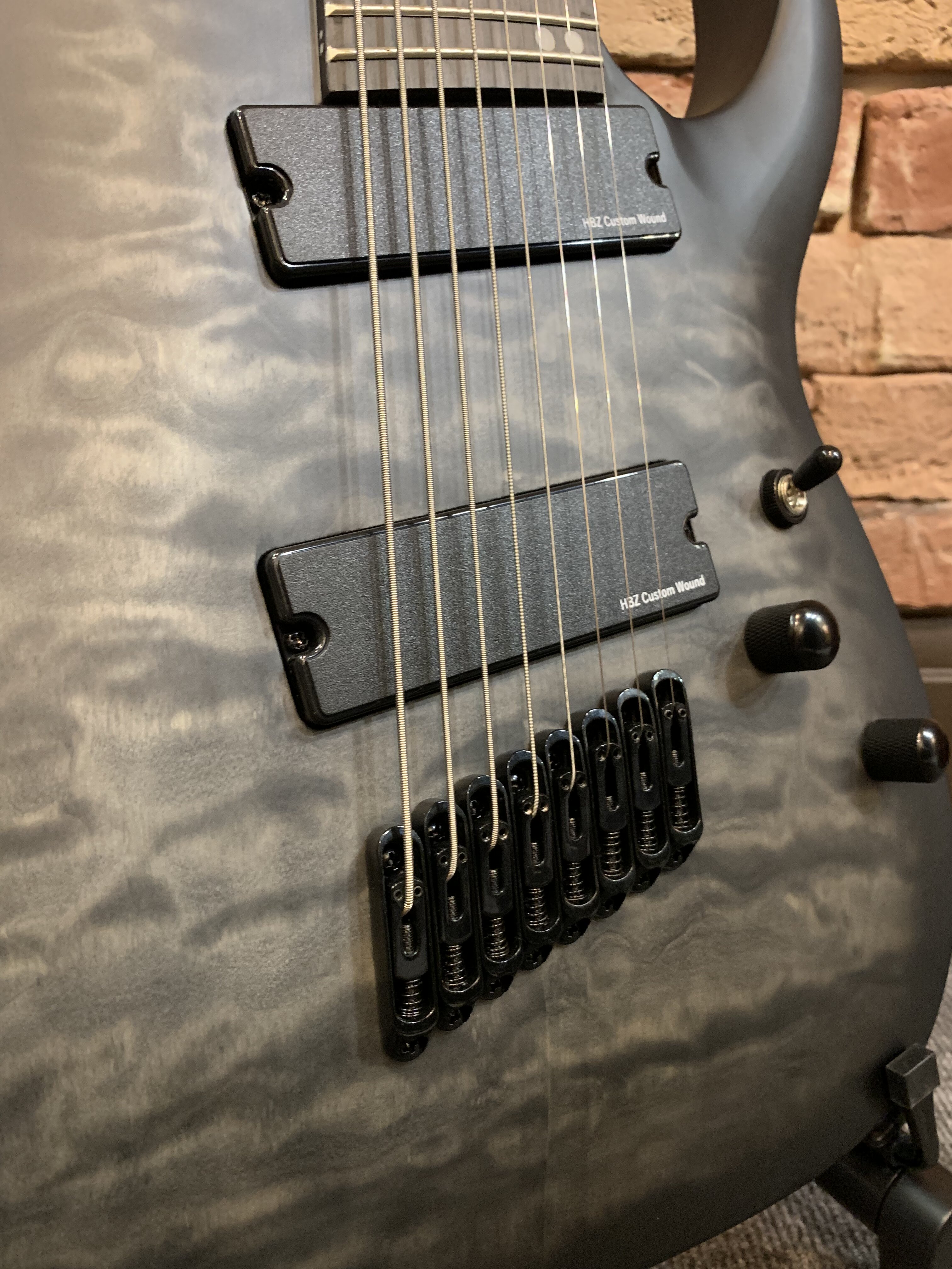 Электрогитара Harley Benton MultiScale 8 QBB (Индонезия) - изображение 4