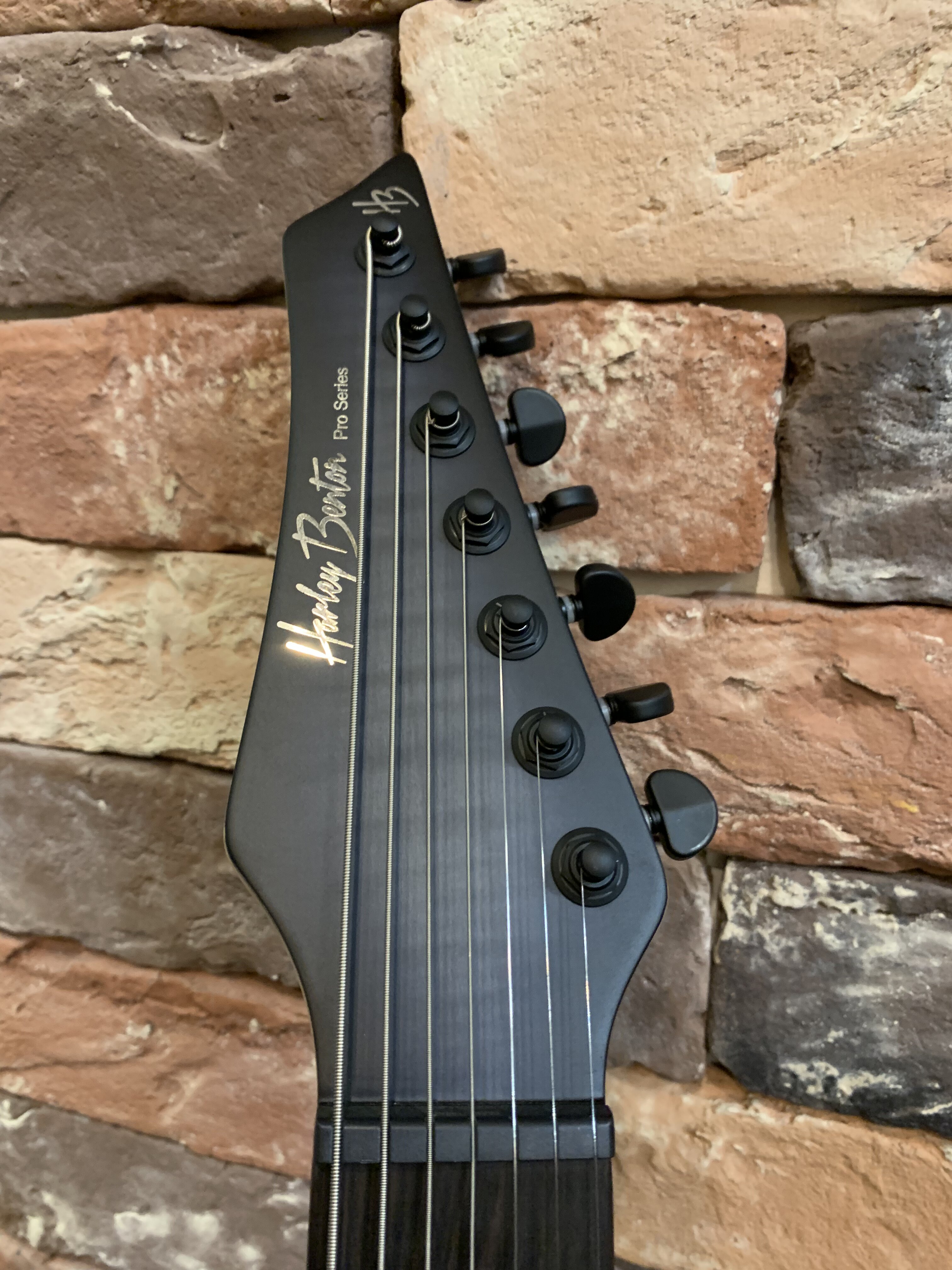 Электрогитара Harley Benton Amatok 7 BKNT Flame (Индонезия) - изображение 7