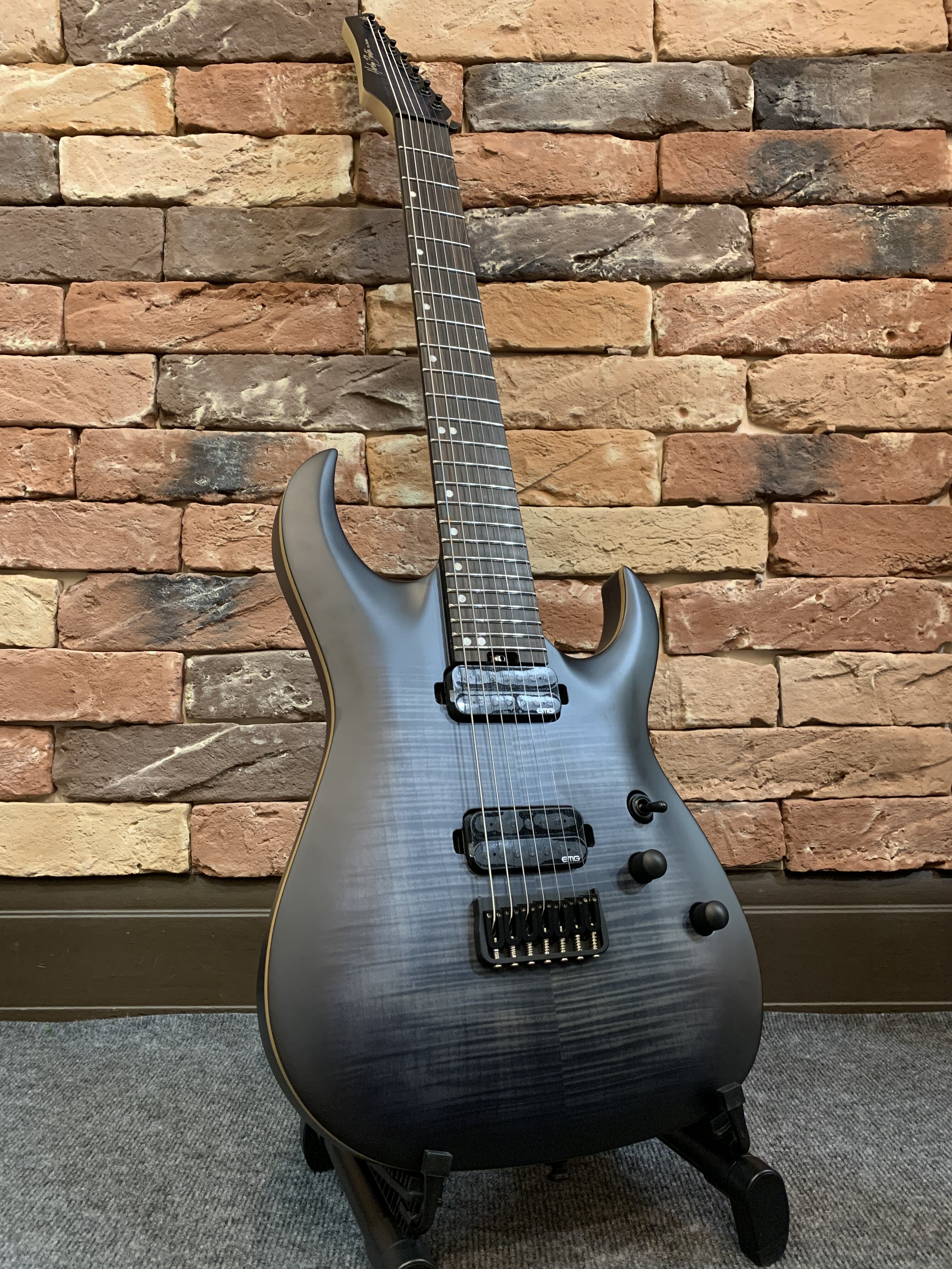 Электрогитара Harley Benton Amatok 7 BKNT Flame (Индонезия) - изображение 9
