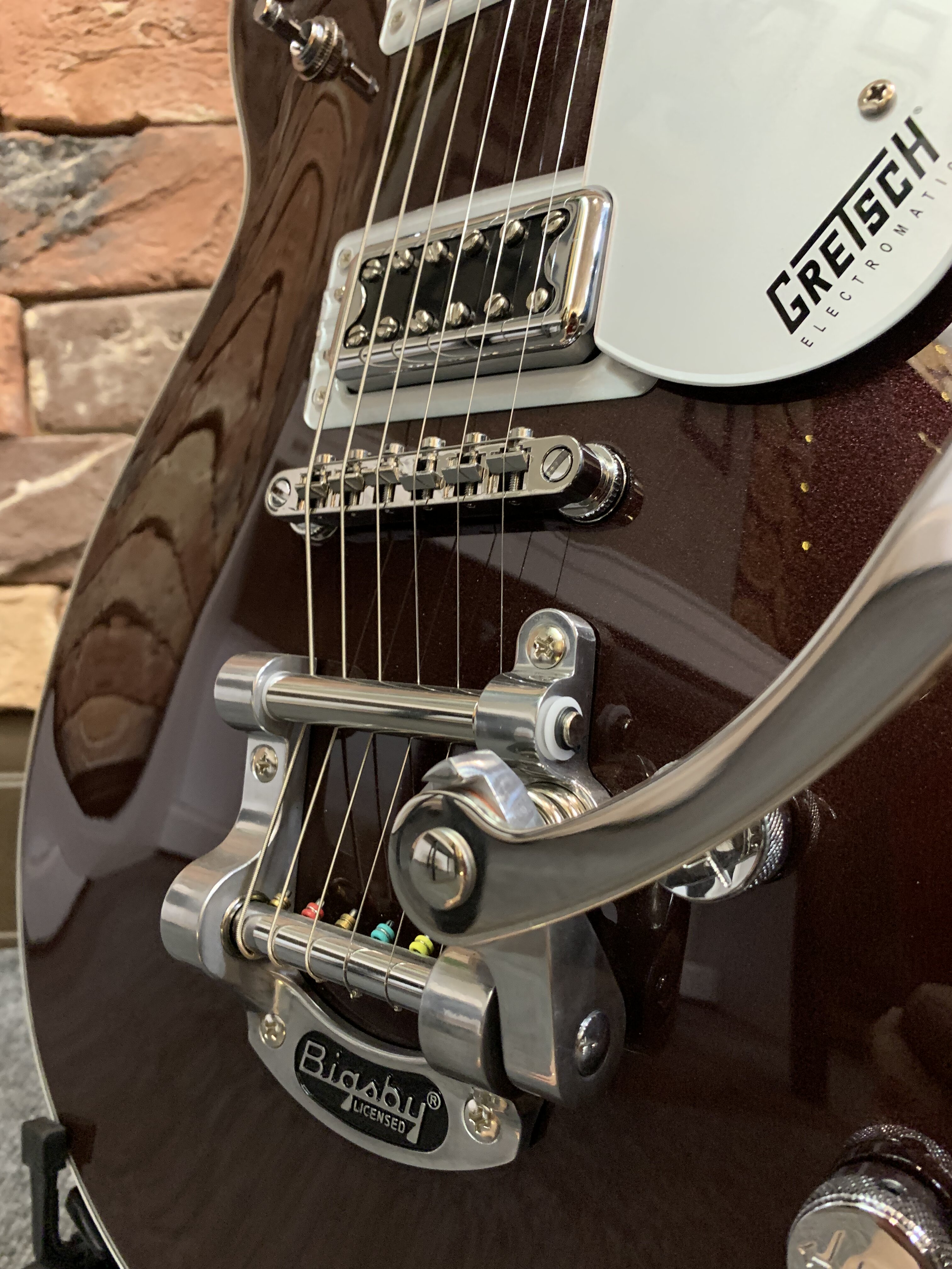 Электрогитара Gretsch G5232T Dark Cherry Metallic - изображение 4