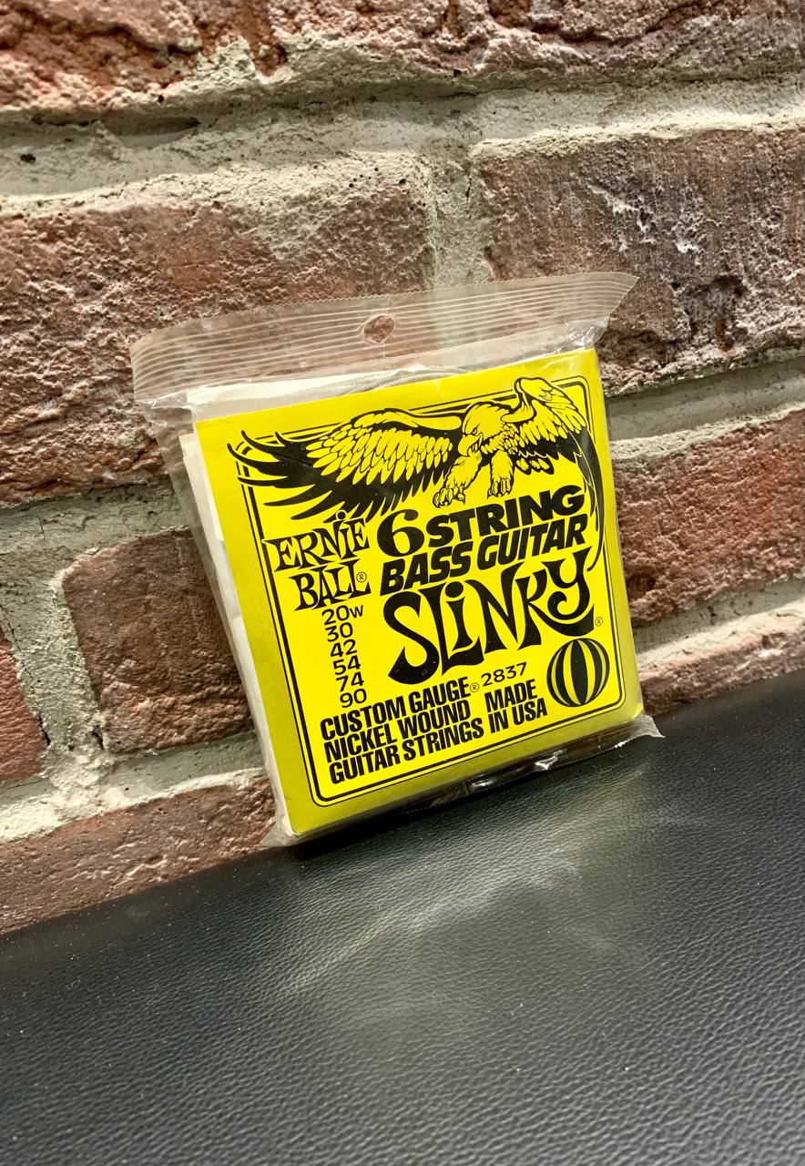 Струны для 6-ти струнной Бас Гитары Ernie Ball 20-90 (USA) - изображение 3