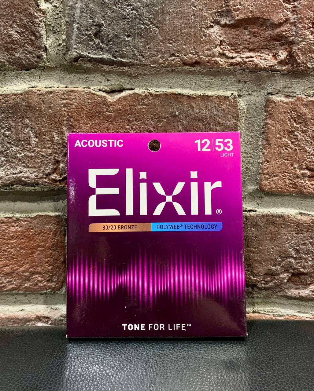 Струны для Акустической Гитары Elixir Bronze Polyweb 12-53 (USA)