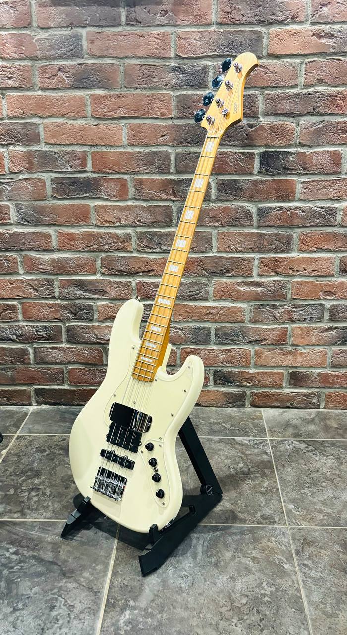 Бас Гитара SQOE Jazz Bass White + Чехол (Активы) - изображение 9