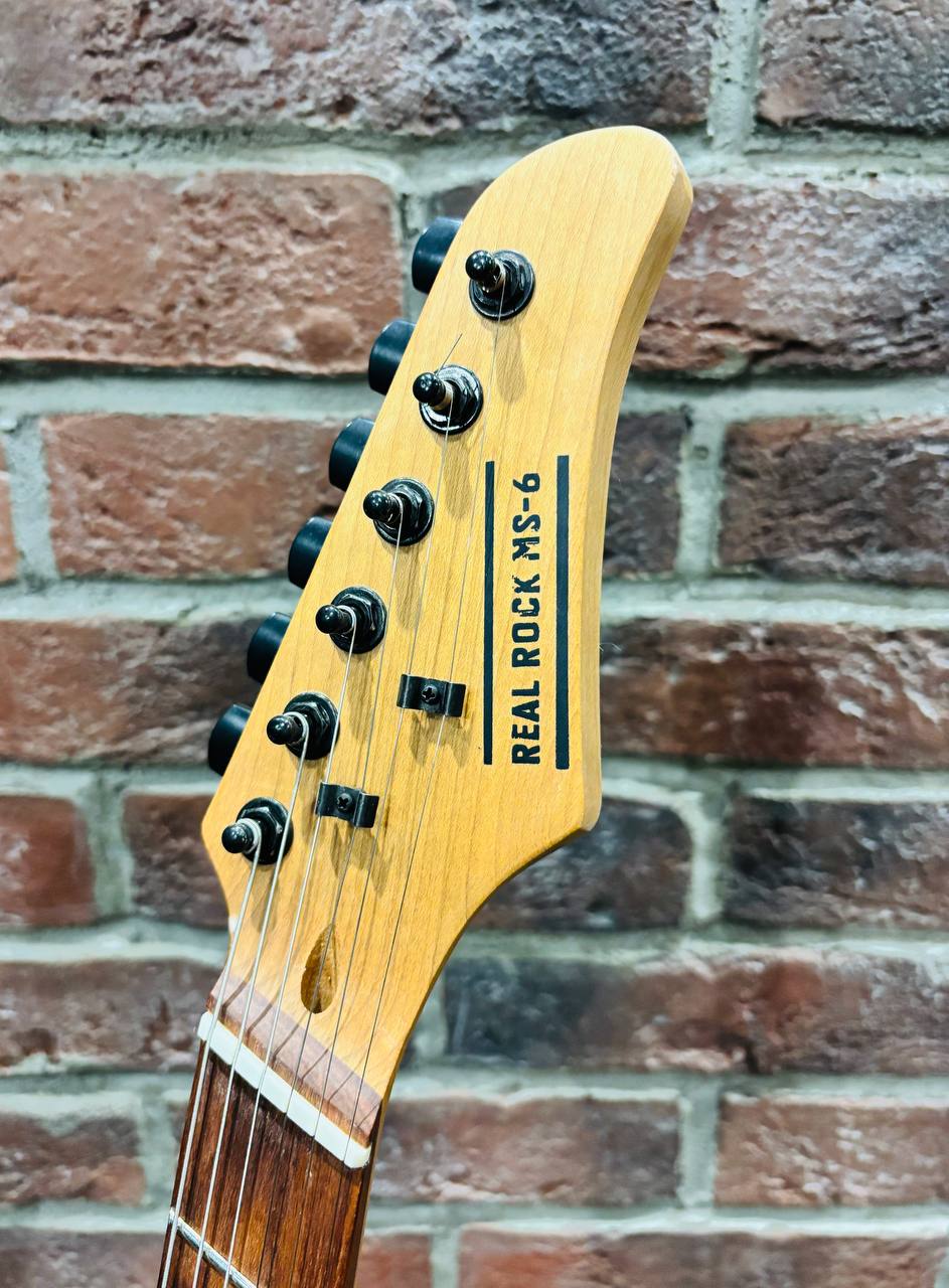 Мультимензурная Электрогитара Real Rock MS-6N Custom Shop - изображение 7