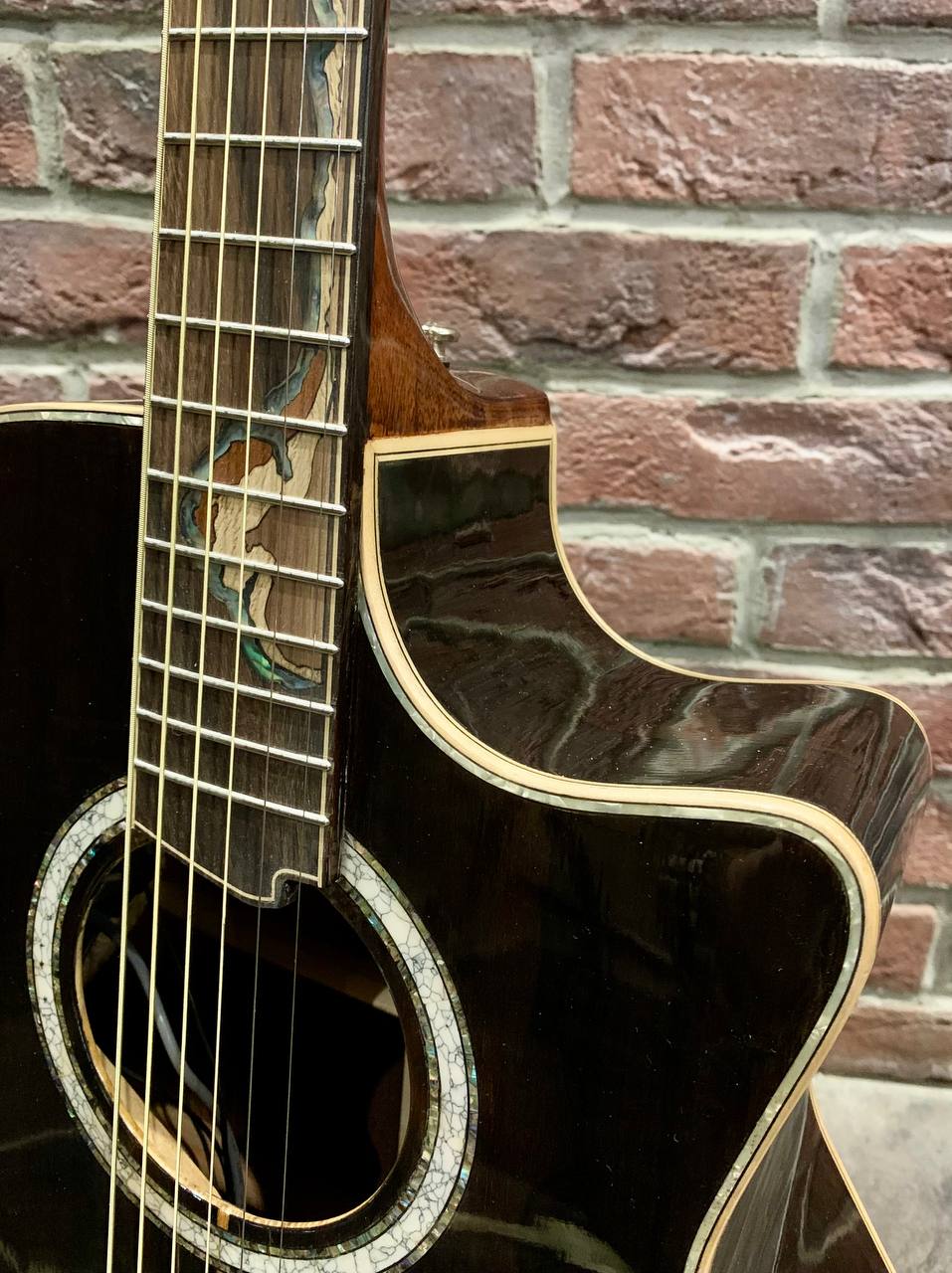 Электро-Акустическая Гитара XLarry BR EQ Custom Shop - изображение 5