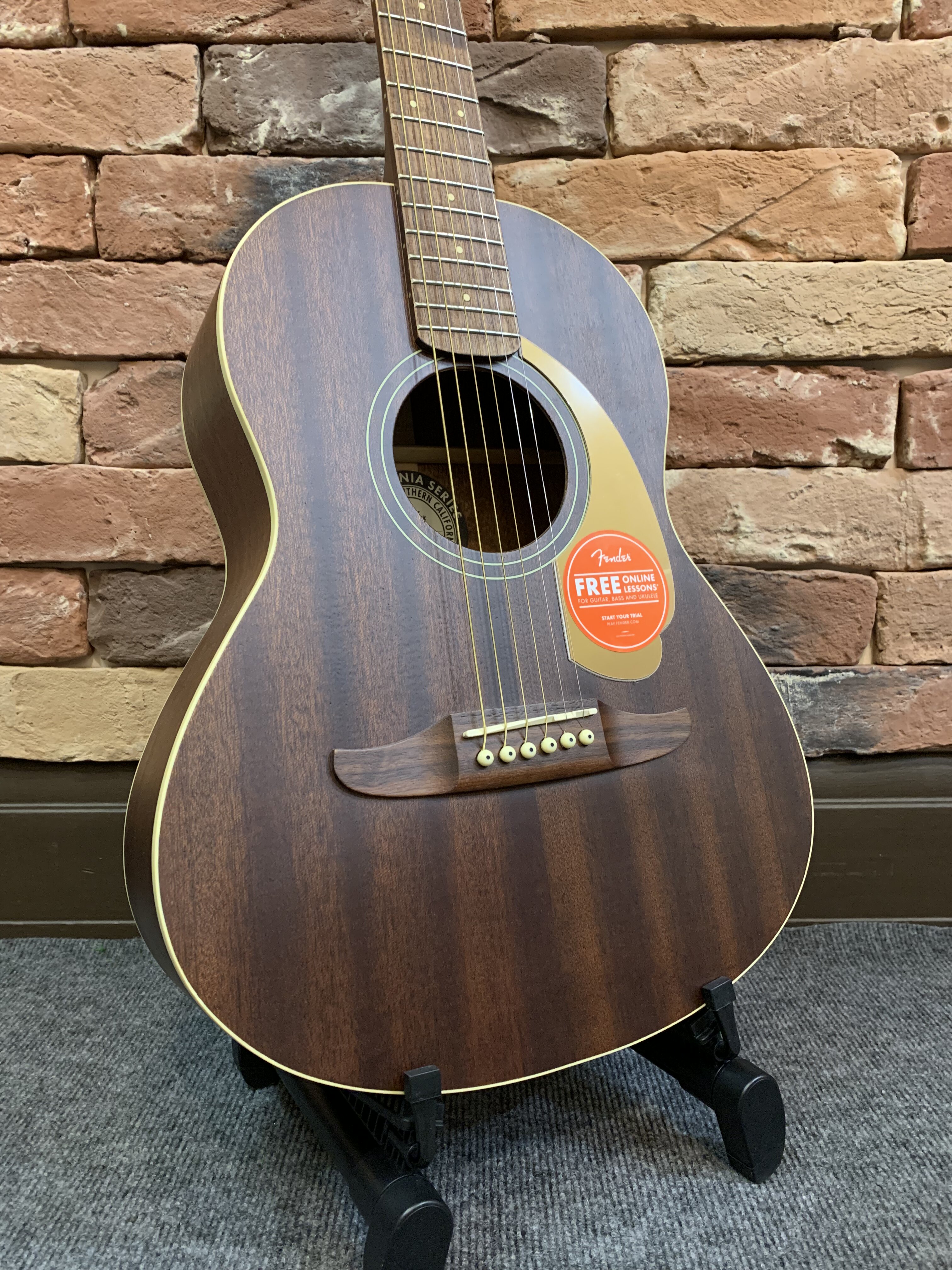 Акустическая Гитара Fender Sonoran Mini All Mahagony 3/4 - изображение 5