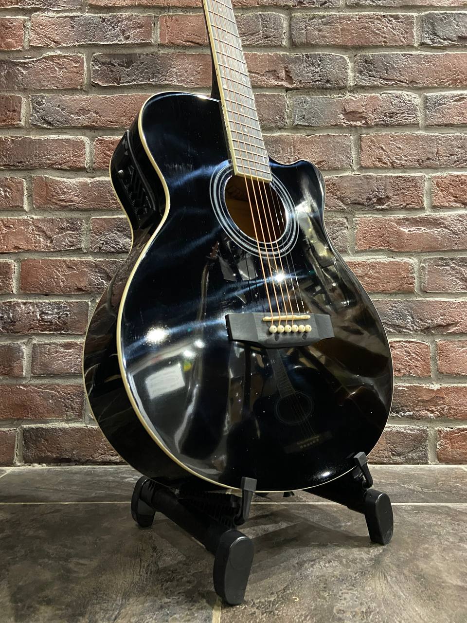 Электроакустическая Гитара E-4050 EQ Black - изображение 5