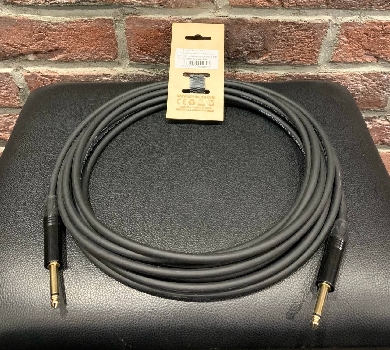 Кабель Инструментальный Shnoor Premium Jack-Jack 6m - изображение 5