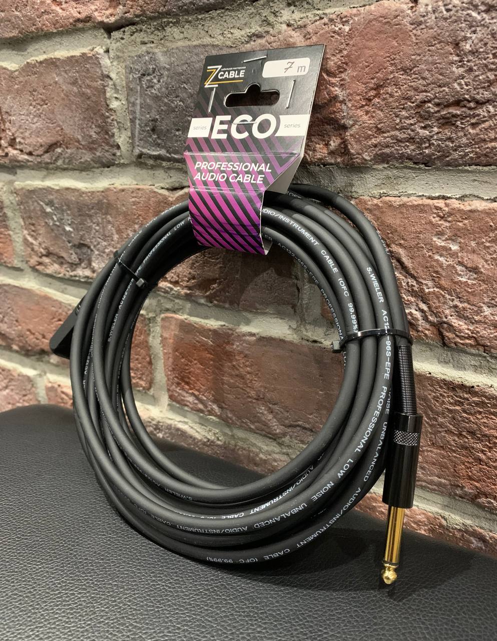 Кабель Инструментальный ZZcable Jack-Jack 7m - изображение 3