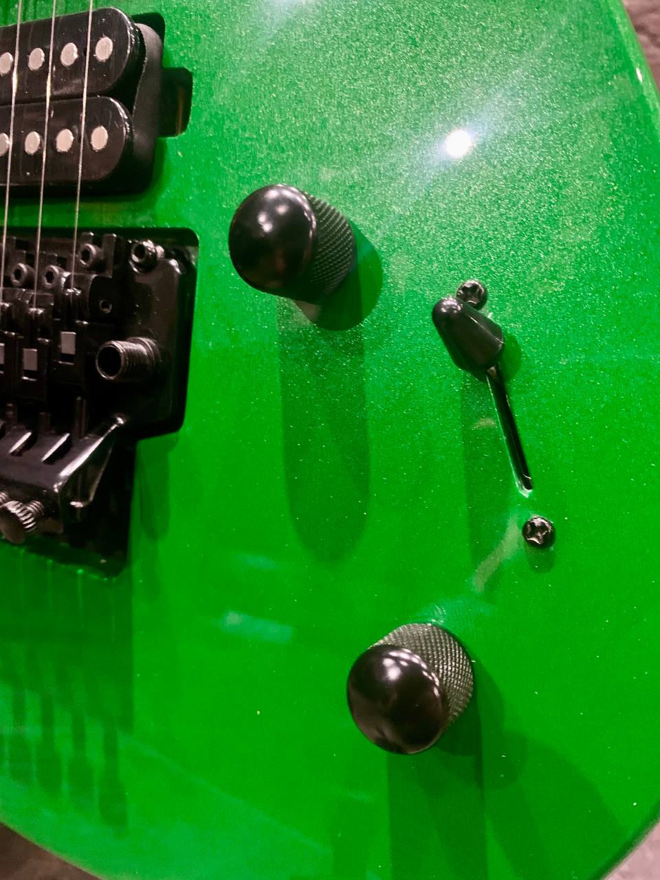 Электрогитара Tricend Green HSH (аналог Jackson) - изображение 5