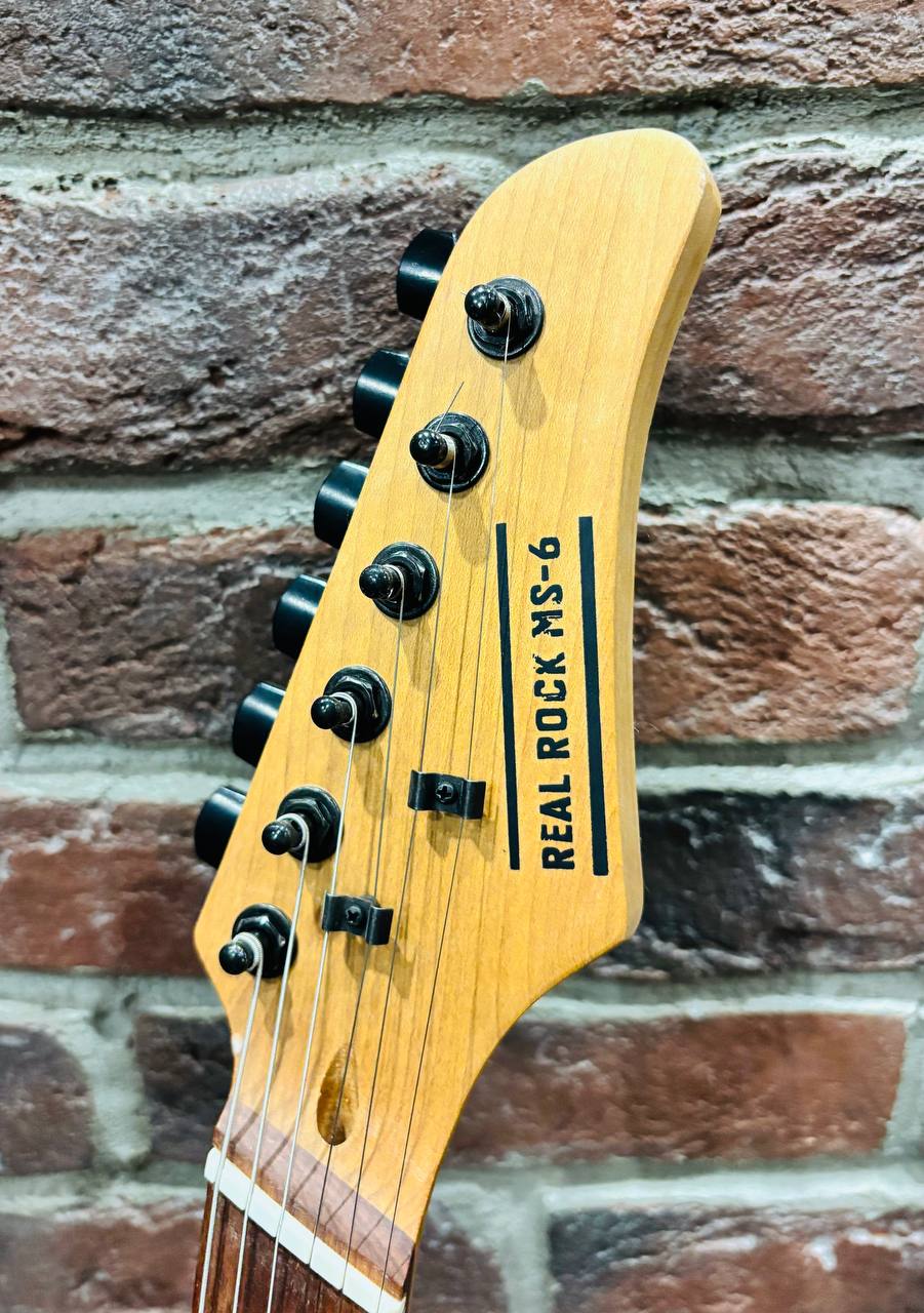 Мультимензурная Электрогитара Real Rock MS-6 + Портативный Комбик (Custom) - изображение 8