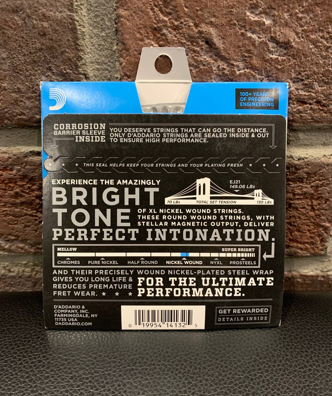 Струны для Электрогитары D'Addario Jazz Light 12-52 (USA) - изображение 2