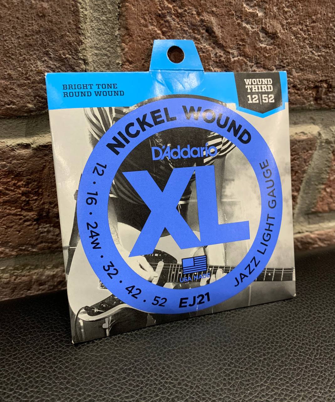 Струны для Электрогитары D'Addario Jazz Light 12-52 (USA) - изображение 3