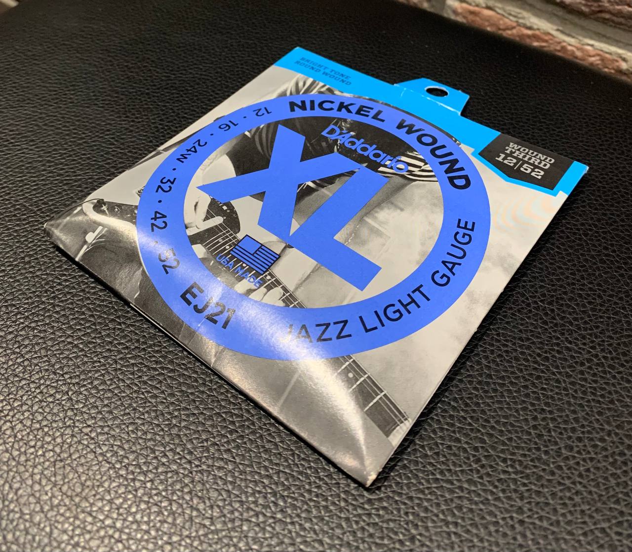 Струны для Электрогитары D'Addario Jazz Light 12-52 (USA) - изображение 8