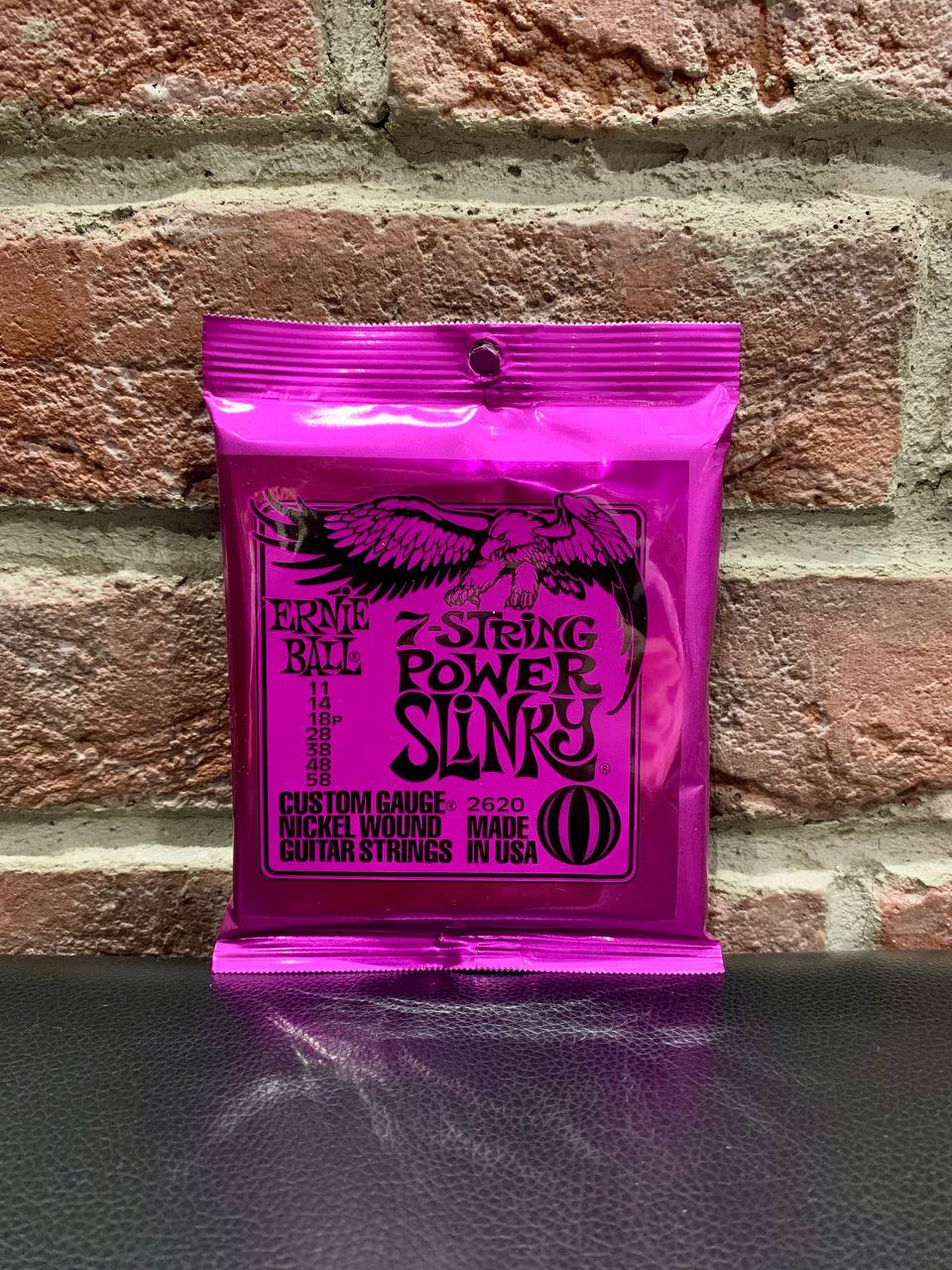 Струны для 7-ми струнной Электрогитары Ernie Ball 11-58 (USA)