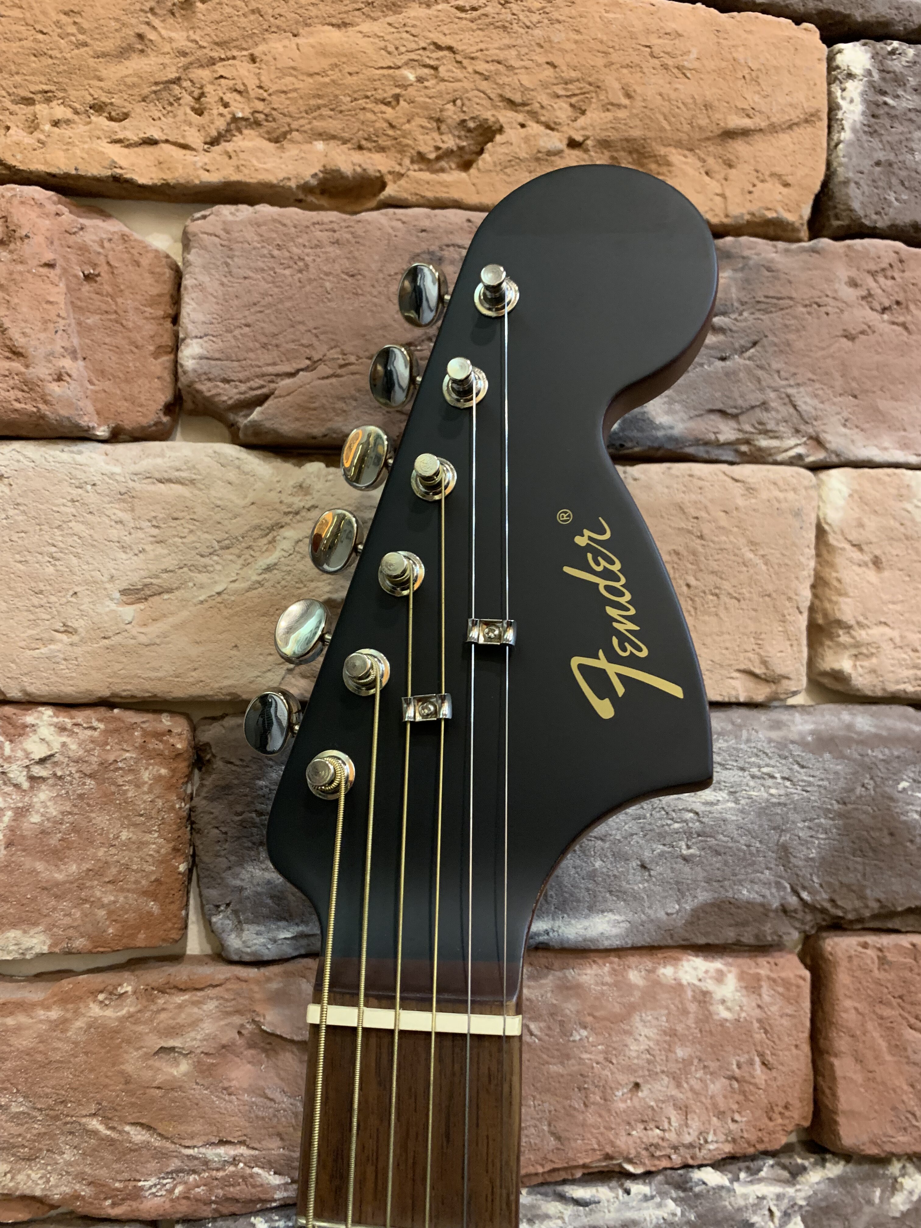 Гитара с Подключением Fender Monterey Black Matte (USA) - изображение 7