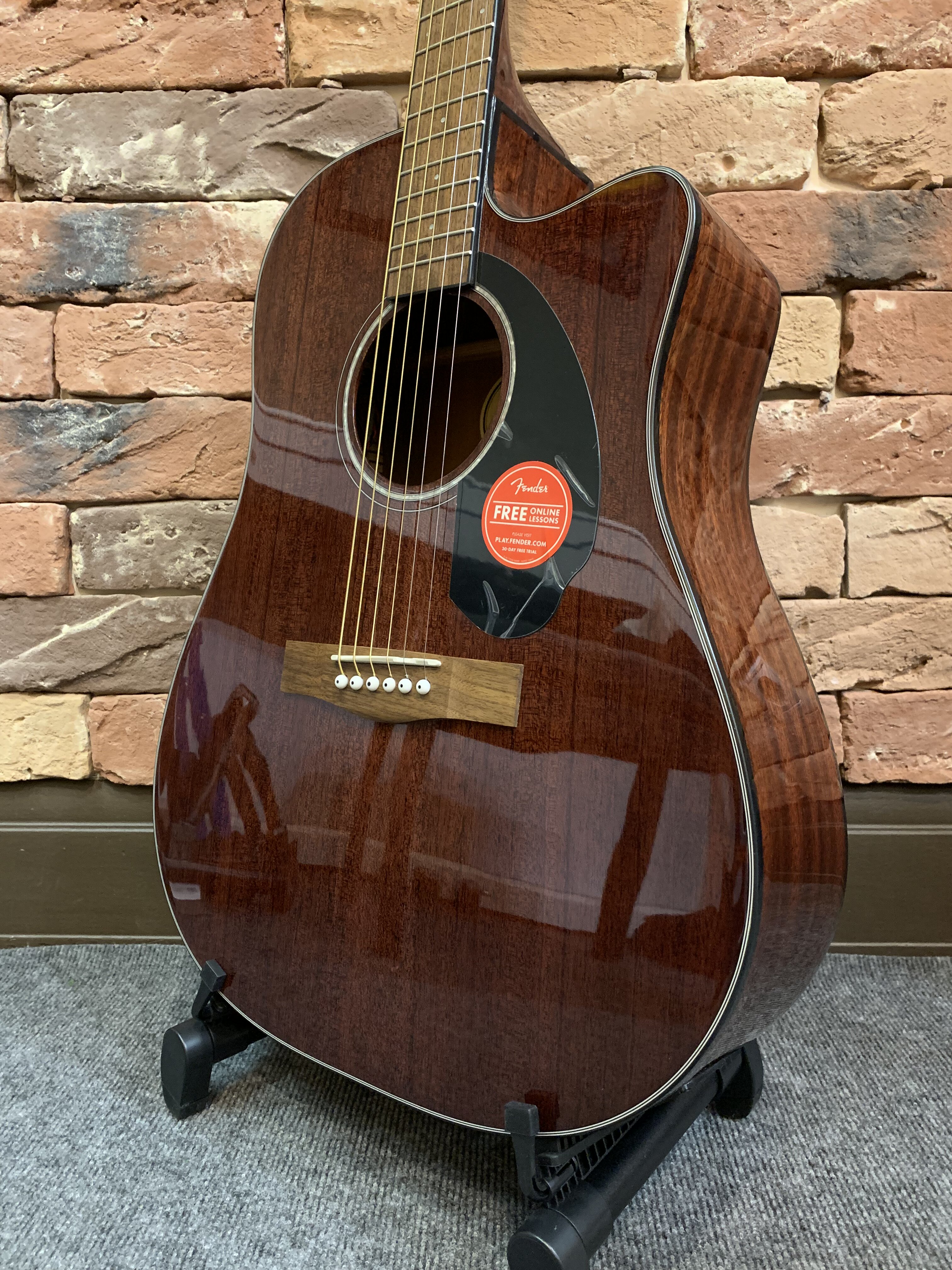 Электроакустическая Гитара Fender CD-60 SCE All Mahagony (Индонезия) - изображение 6