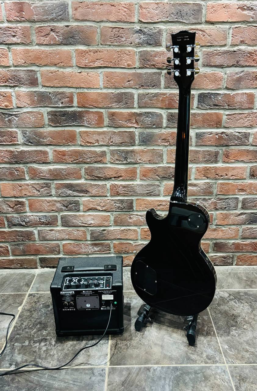 Электрогитара Les Paul BS Venom + Цифровой Комбик с эффектами и Драм Машиной - изображение 2