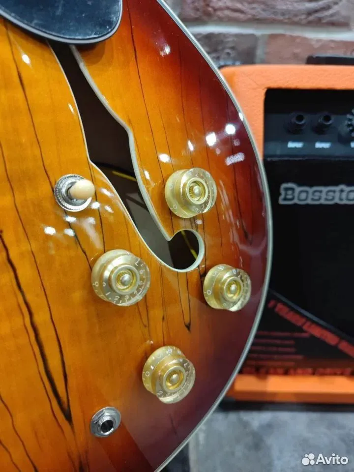 Электрогитара Root Note Archtop + Комбоусилитель 30 ват - изображение 4