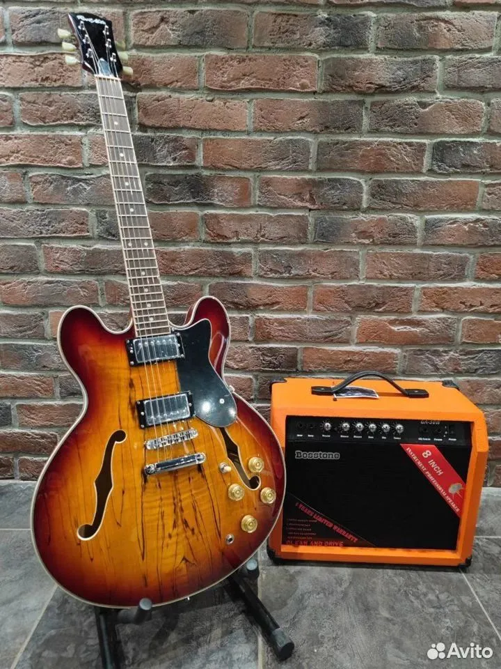 Электрогитара Root Note Archtop + Комбоусилитель 30 ват - изображение 9