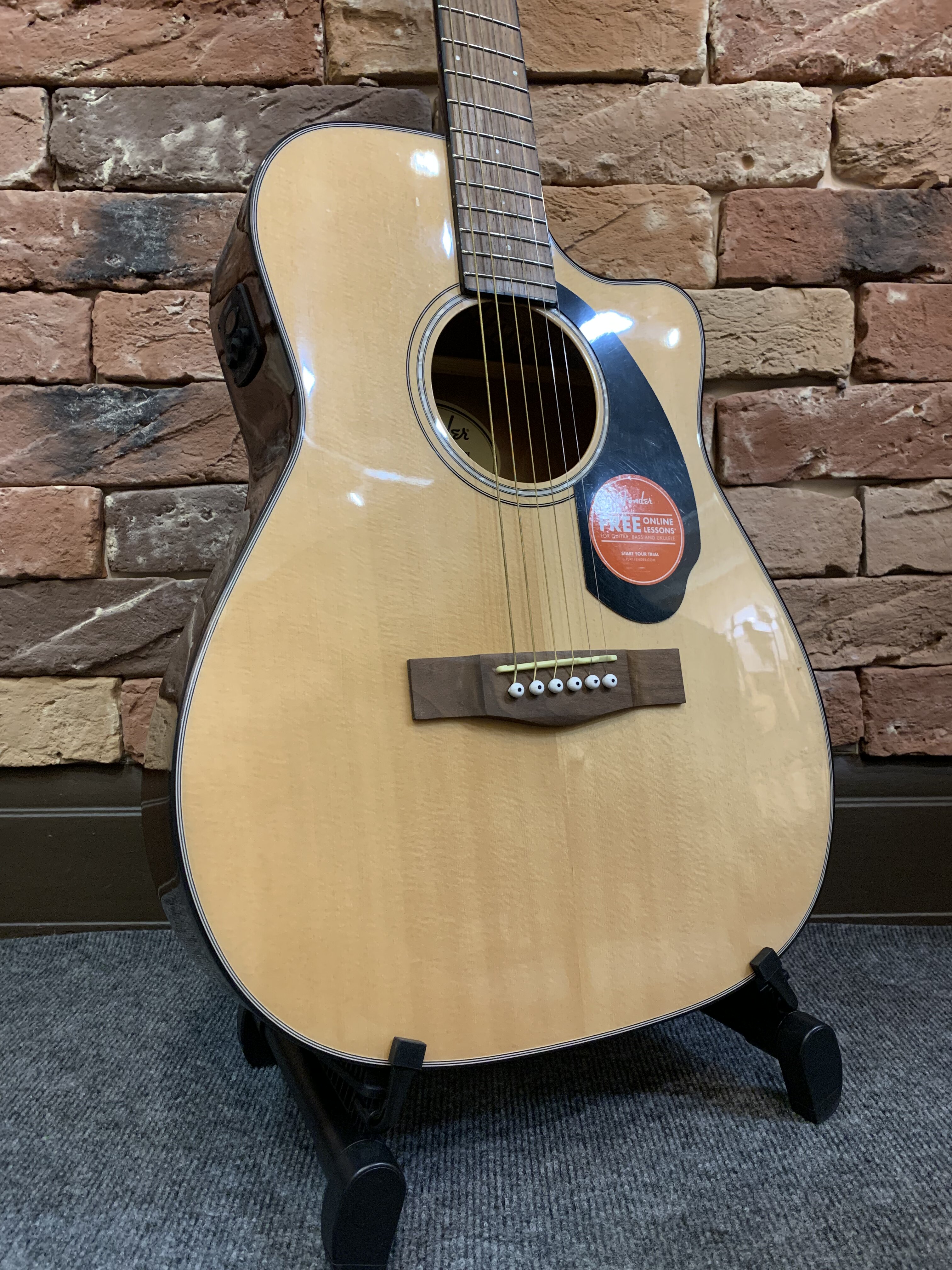 Электроакустика Fender CD-60 SCE Natural (Индонезия) - изображение 6