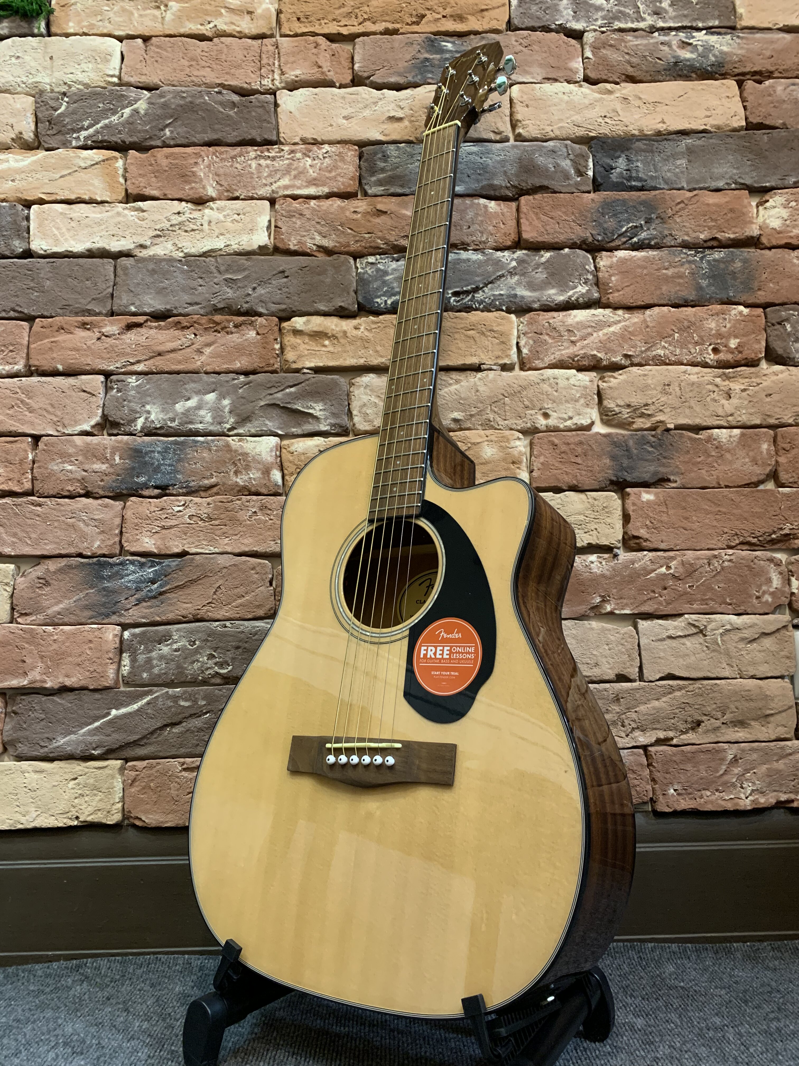 Электроакустика Fender CD-60 SCE Natural (Индонезия) - изображение 9