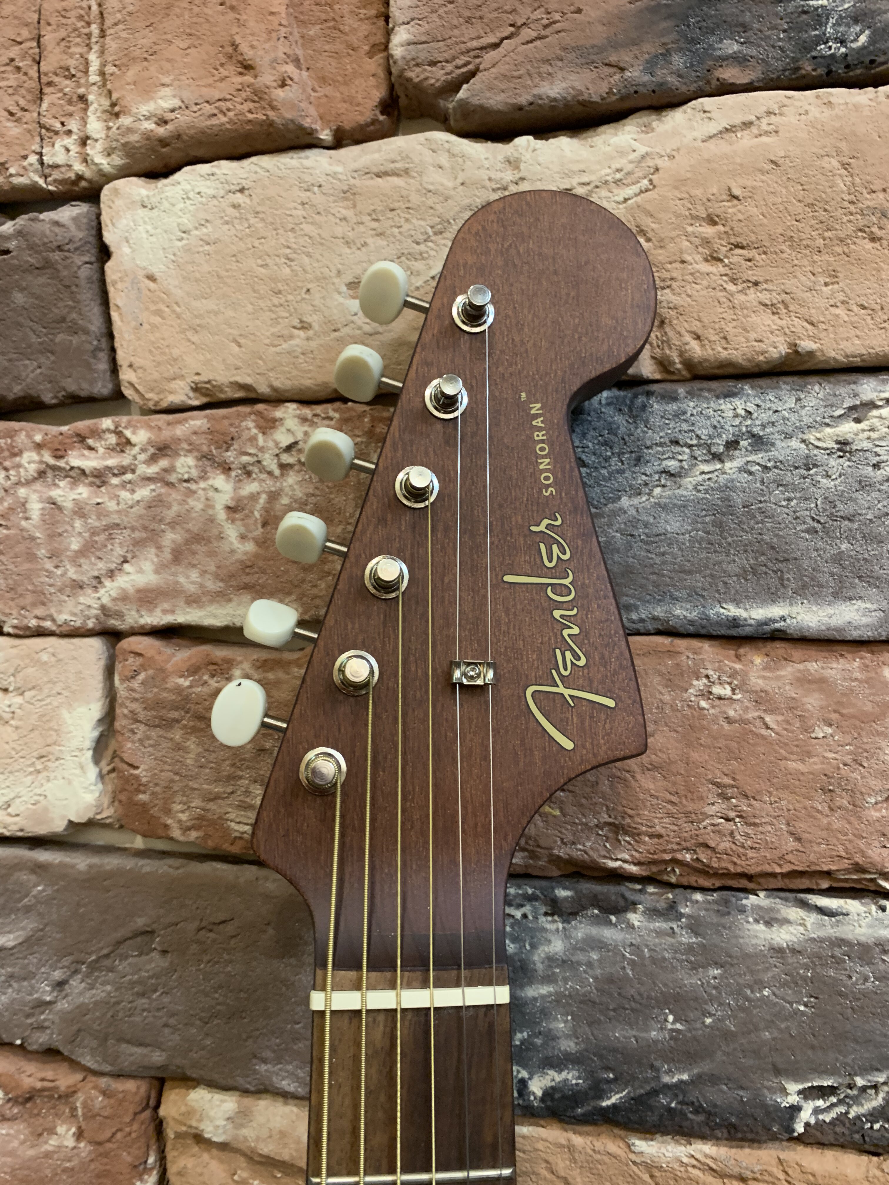 Акустическая Гитара Fender Sonoran Mini Natural (Мексика) - изображение 7