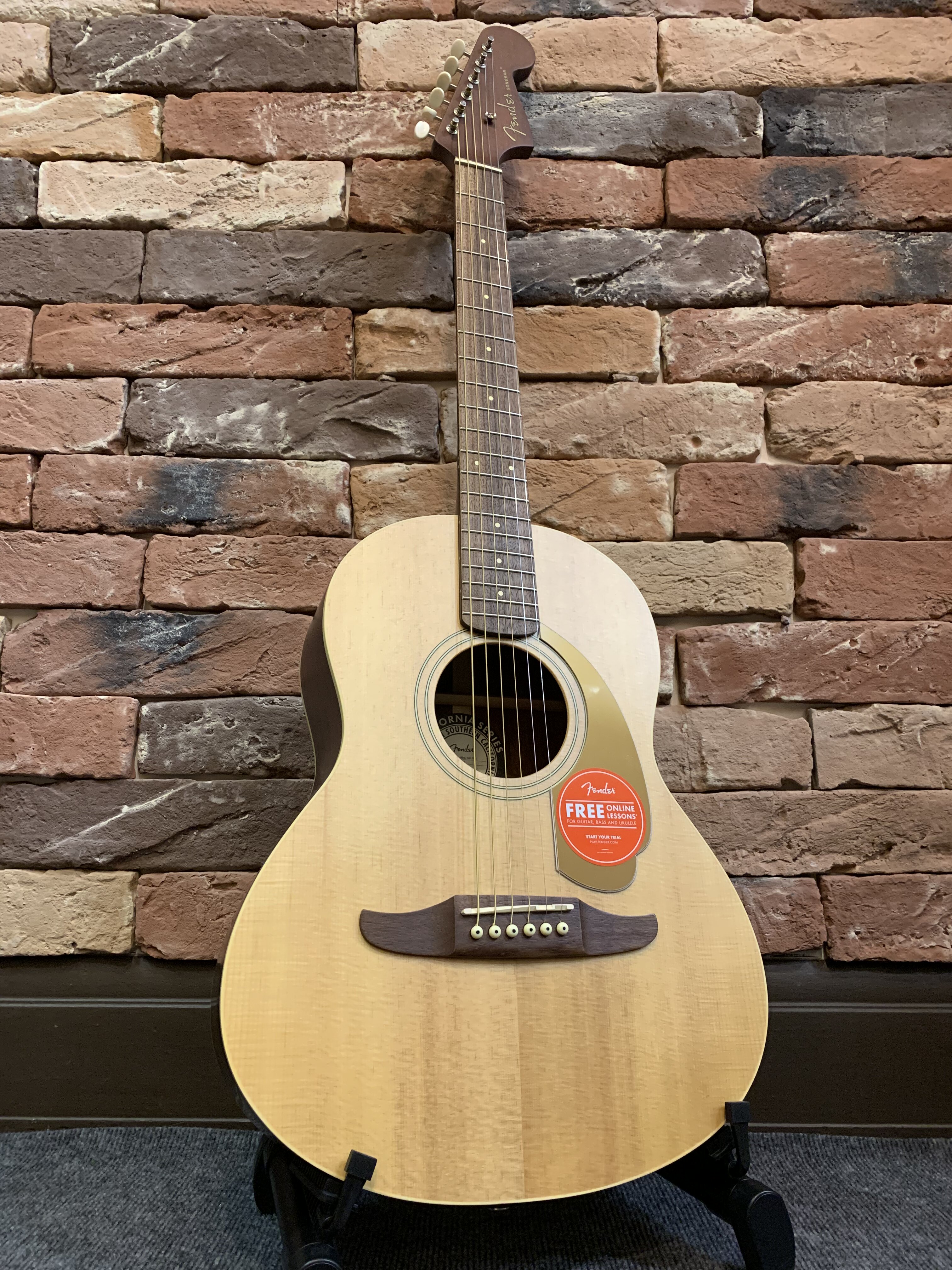 Акустическая Гитара Fender Sonoran Mini Natural (Мексика) - изображение 9